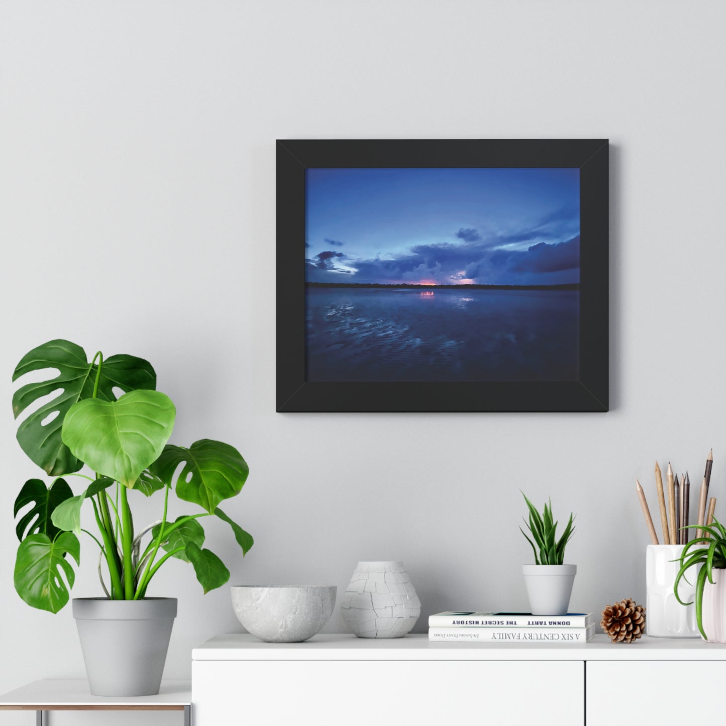 Beach Lovers range- Framed Horizontal Poster
