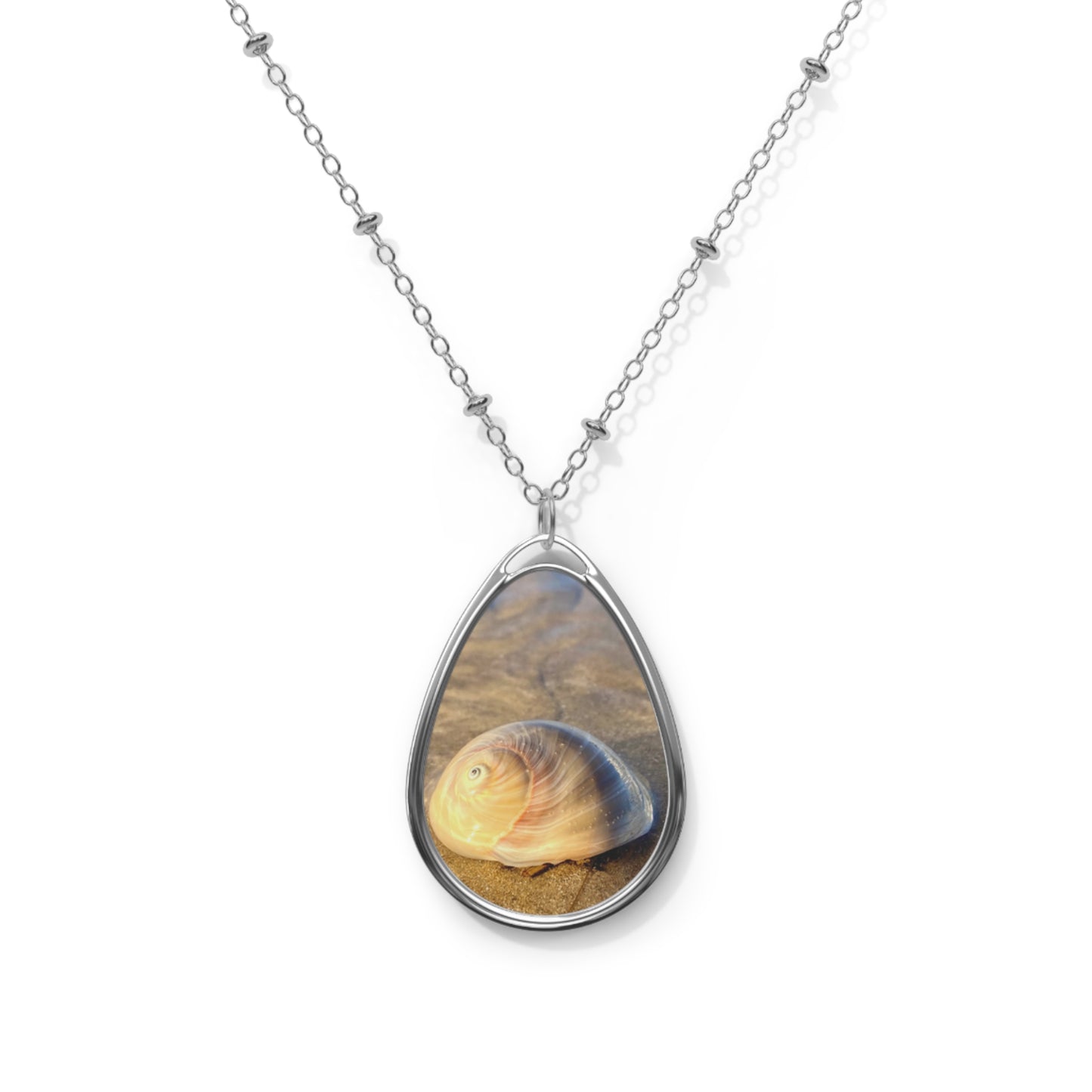 Beach Lovers range- Oval Necklace