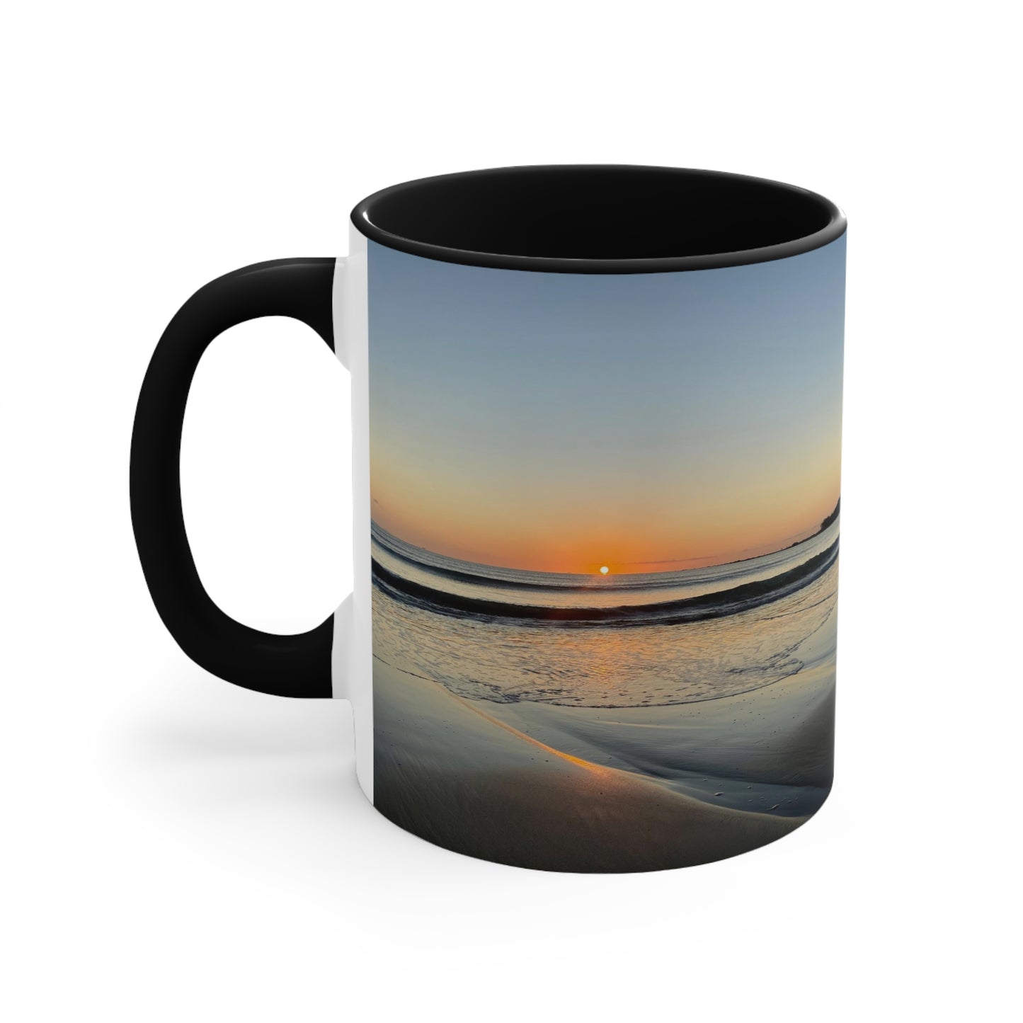 Beach Lovers range- AUD PRINT Colorful Accent Mugs, 11oz