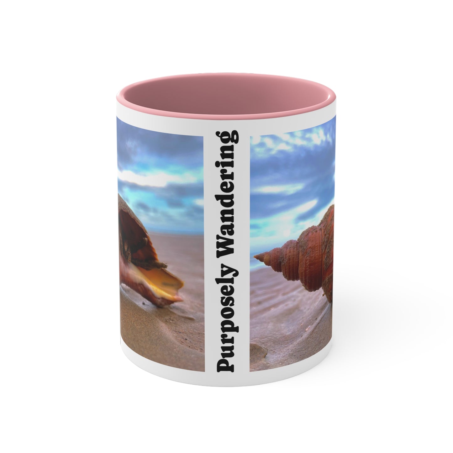 Beach Lovers range- AUD PRINT Colorful Accent Mugs, 11oz