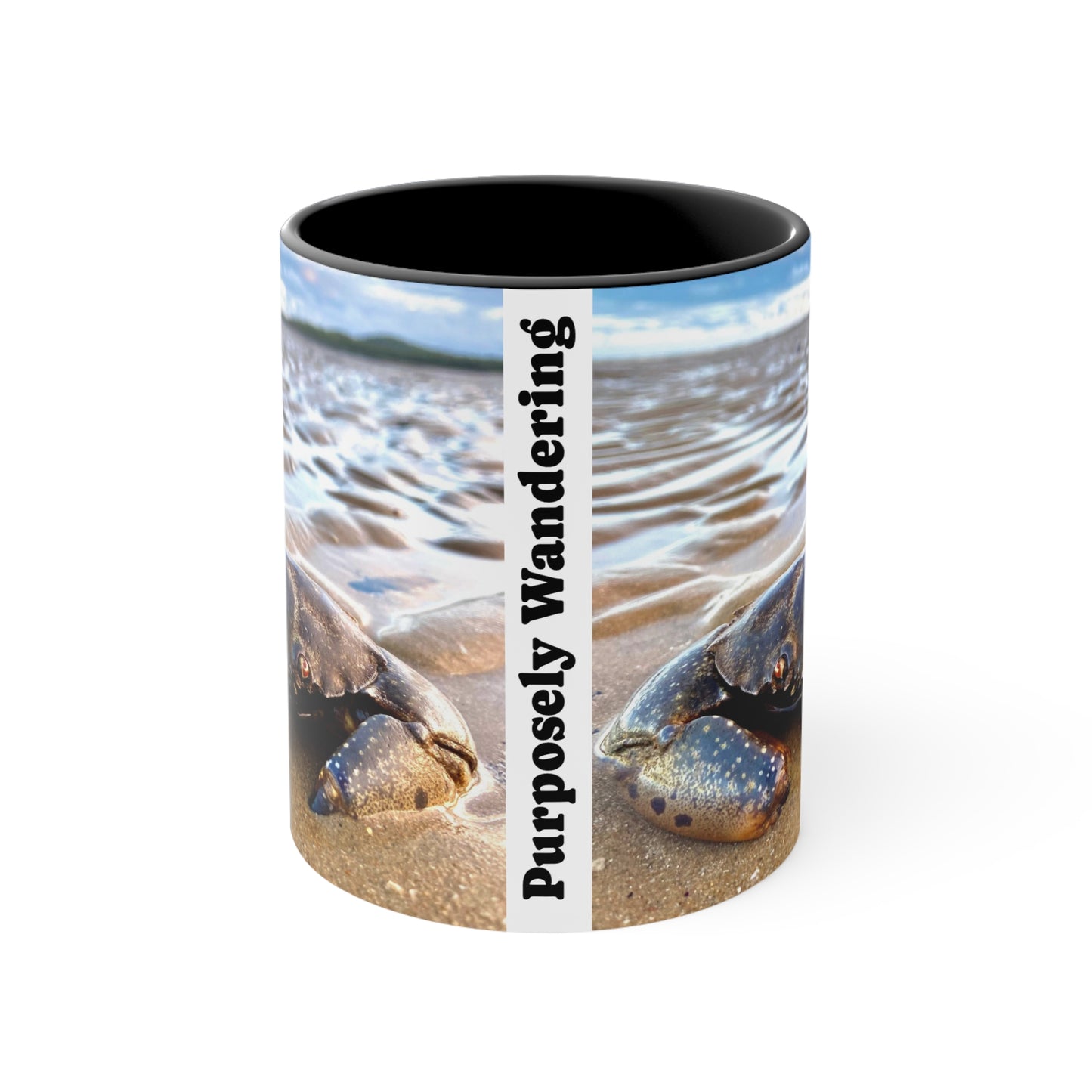 Beach Lovers- AUD PRINT Colorful Accent Mugs, 11oz