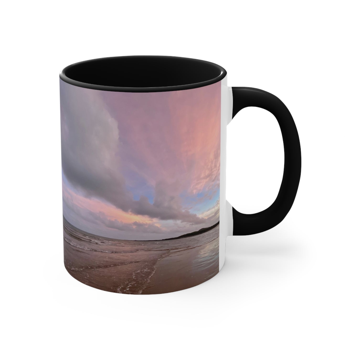 Beach Lovers range - AUD PRINT Colorful Accent Mugs, 11oz