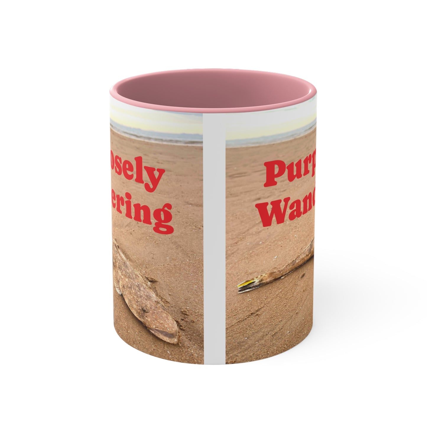 Fishing range - AUD PRINT Colorful Accent Mugs, 11oz
