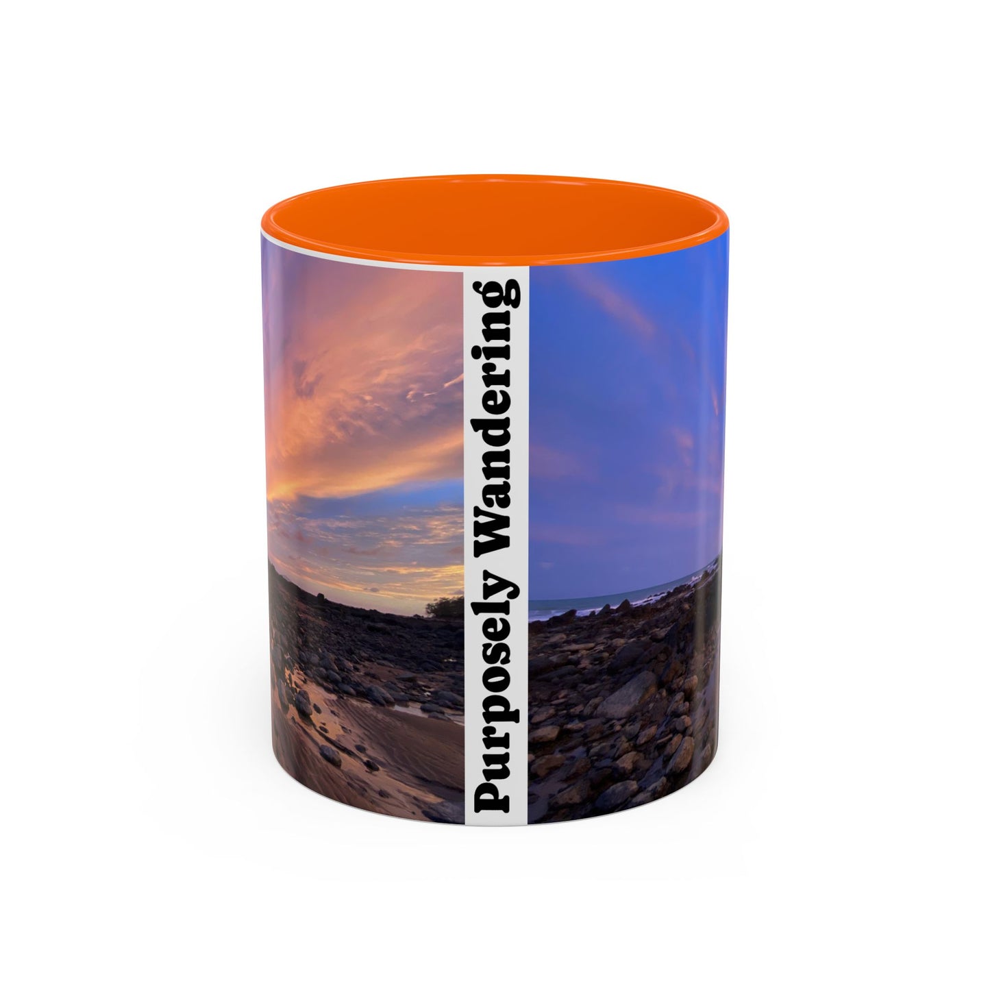 Purposefully Wandering Accent Coffee Mug - 11/15oz Scenic Design