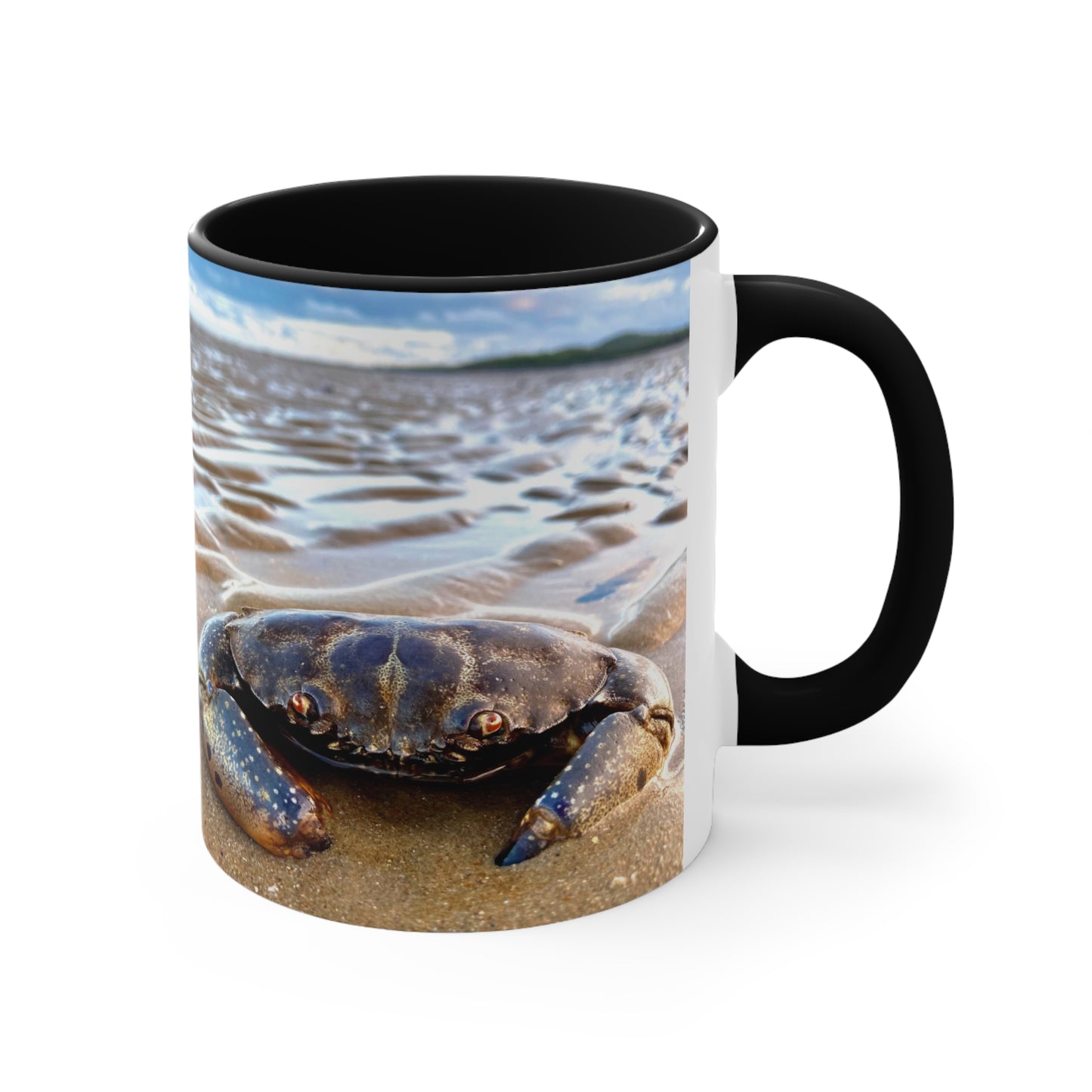 Beach Lovers- AUD PRINT Colorful Accent Mugs, 11oz