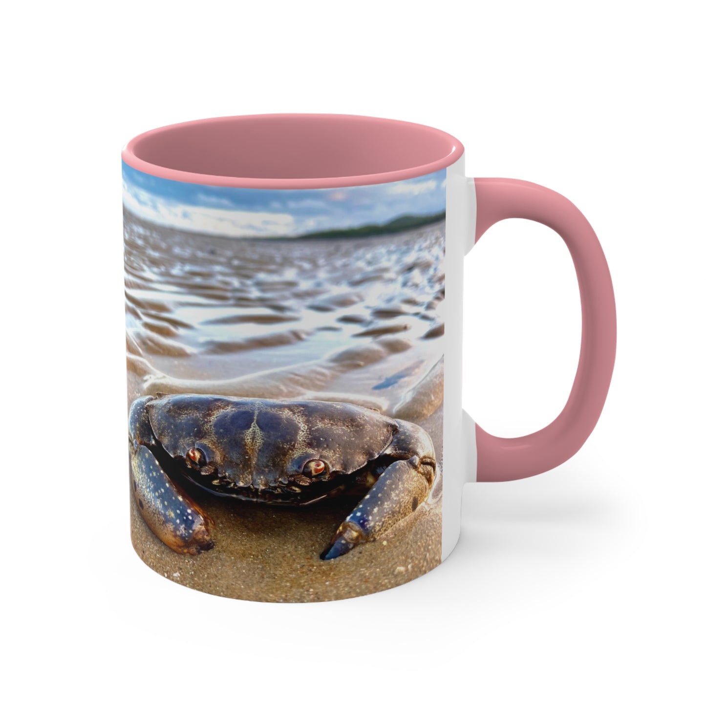 Beach Lovers- AUD PRINT Colorful Accent Mugs, 11oz