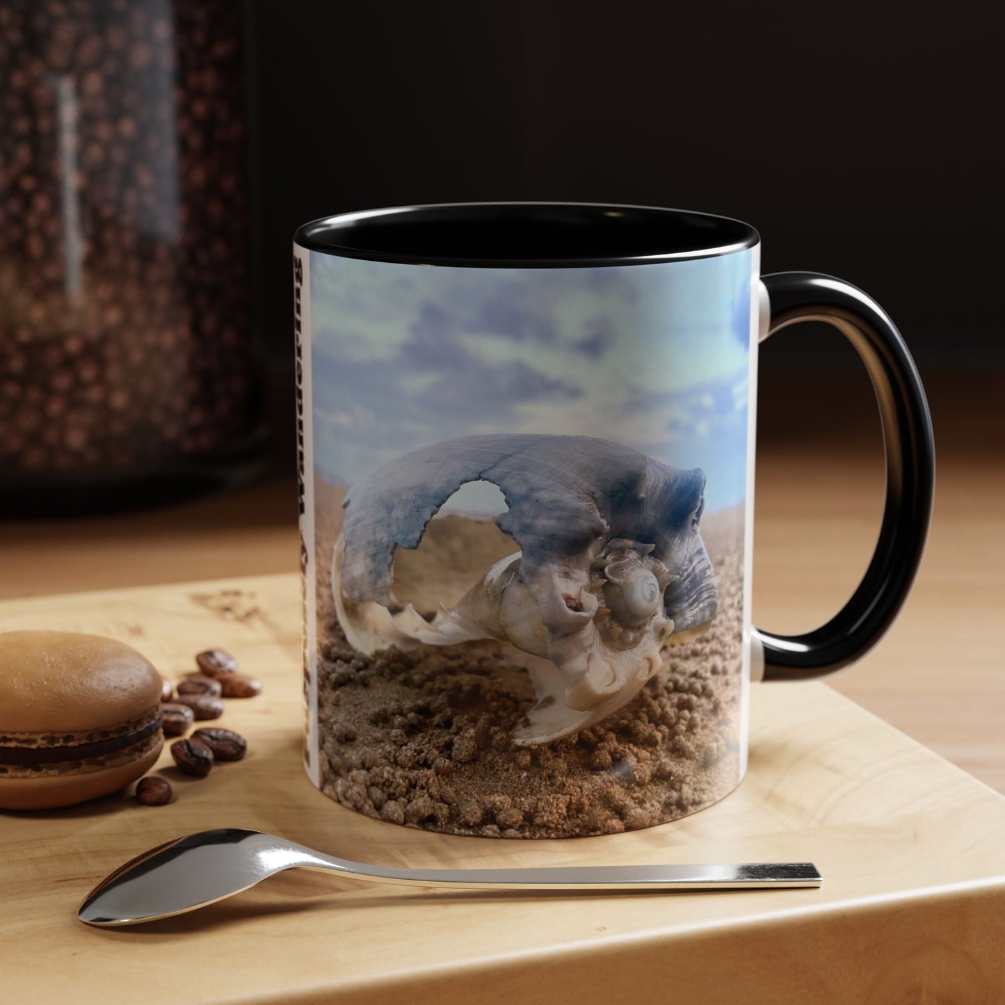 Purposely Wandering Shell Coffee Mug - Beach Vibes | Perfect Gift for Nature Lovers