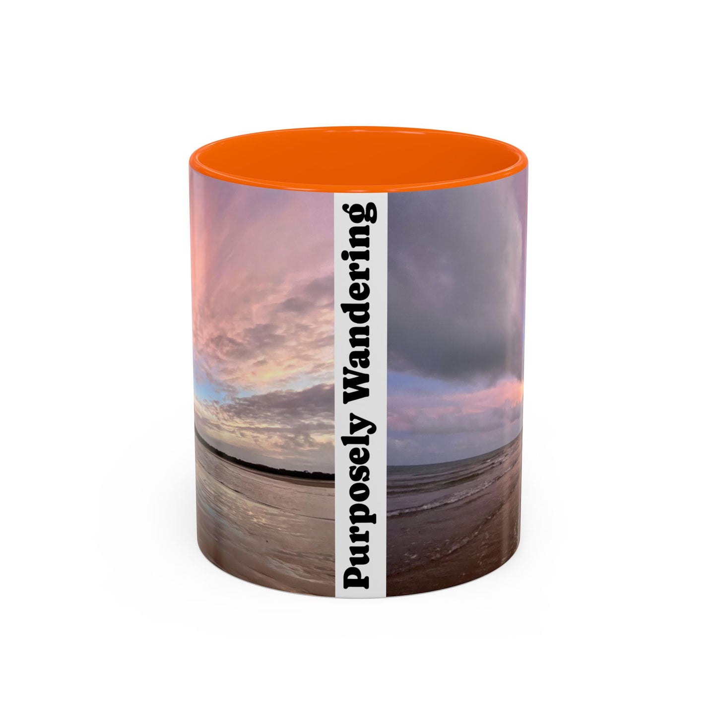 Purposely Wandering Accent Coffee Mug - 11/15oz - Perfect Gift for Beach Lovers