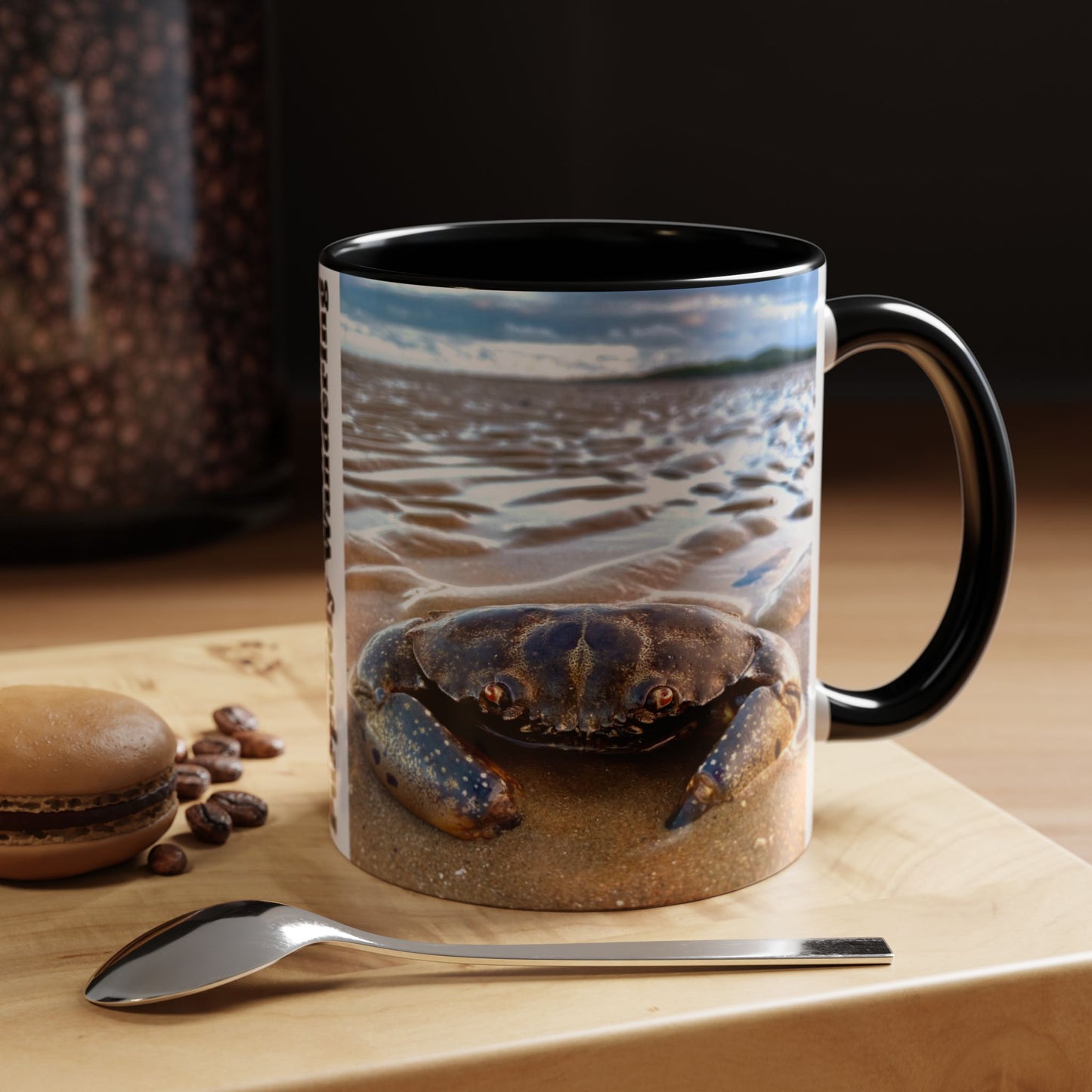Purposely Wandering Accent Coffee Mug - Beach & Nature Lover Gift (11, 15oz)