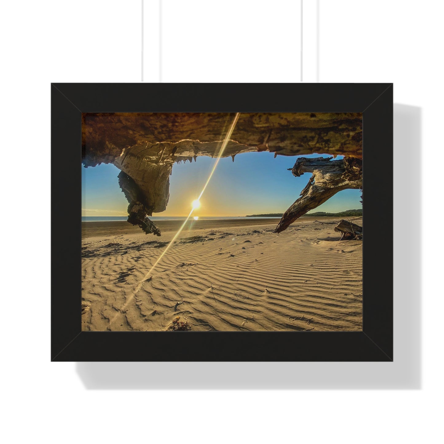 Beach Lovers range- Framed Horizontal Poster
