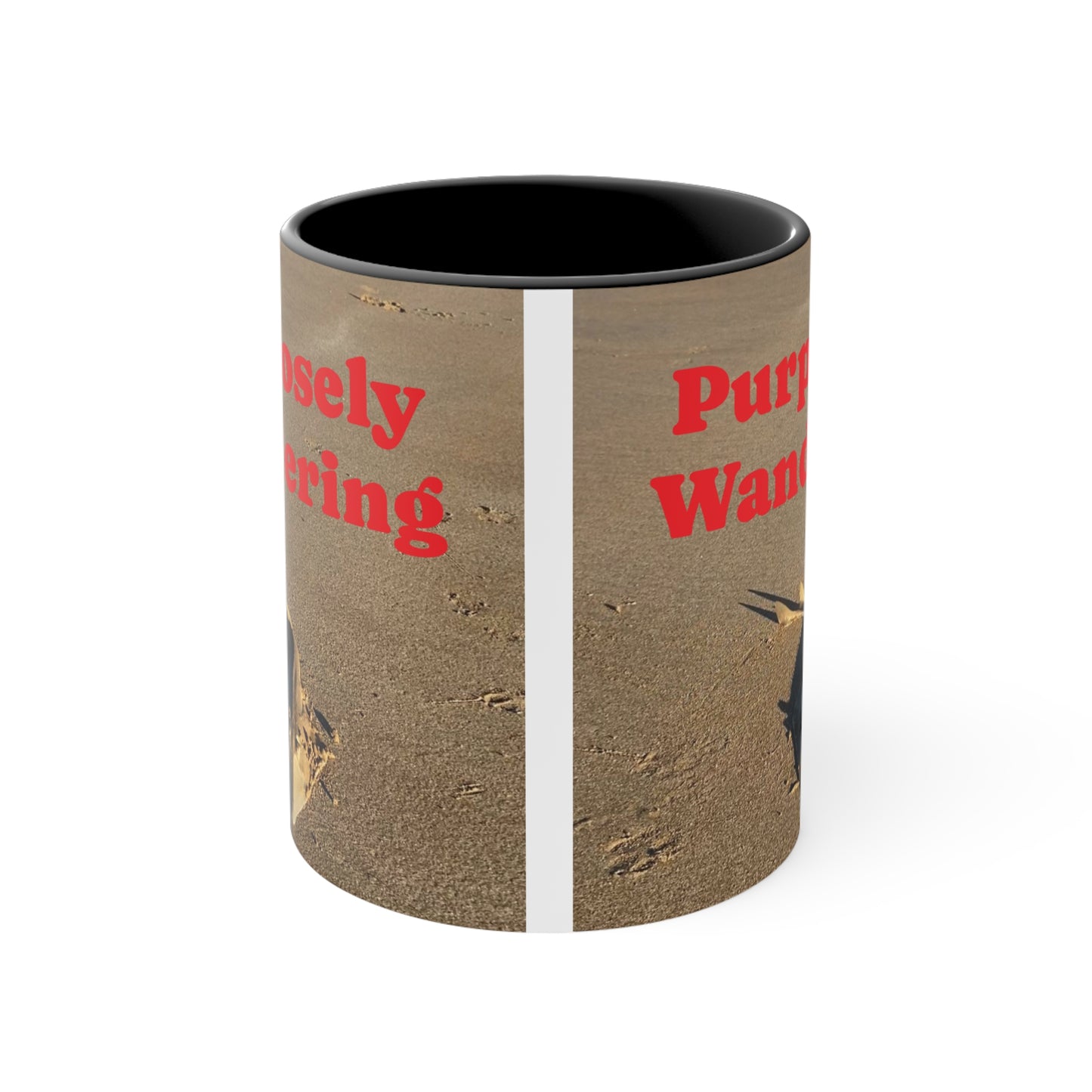 Fishing range- AUD PRINT Colorful Accent Mugs, 11oz