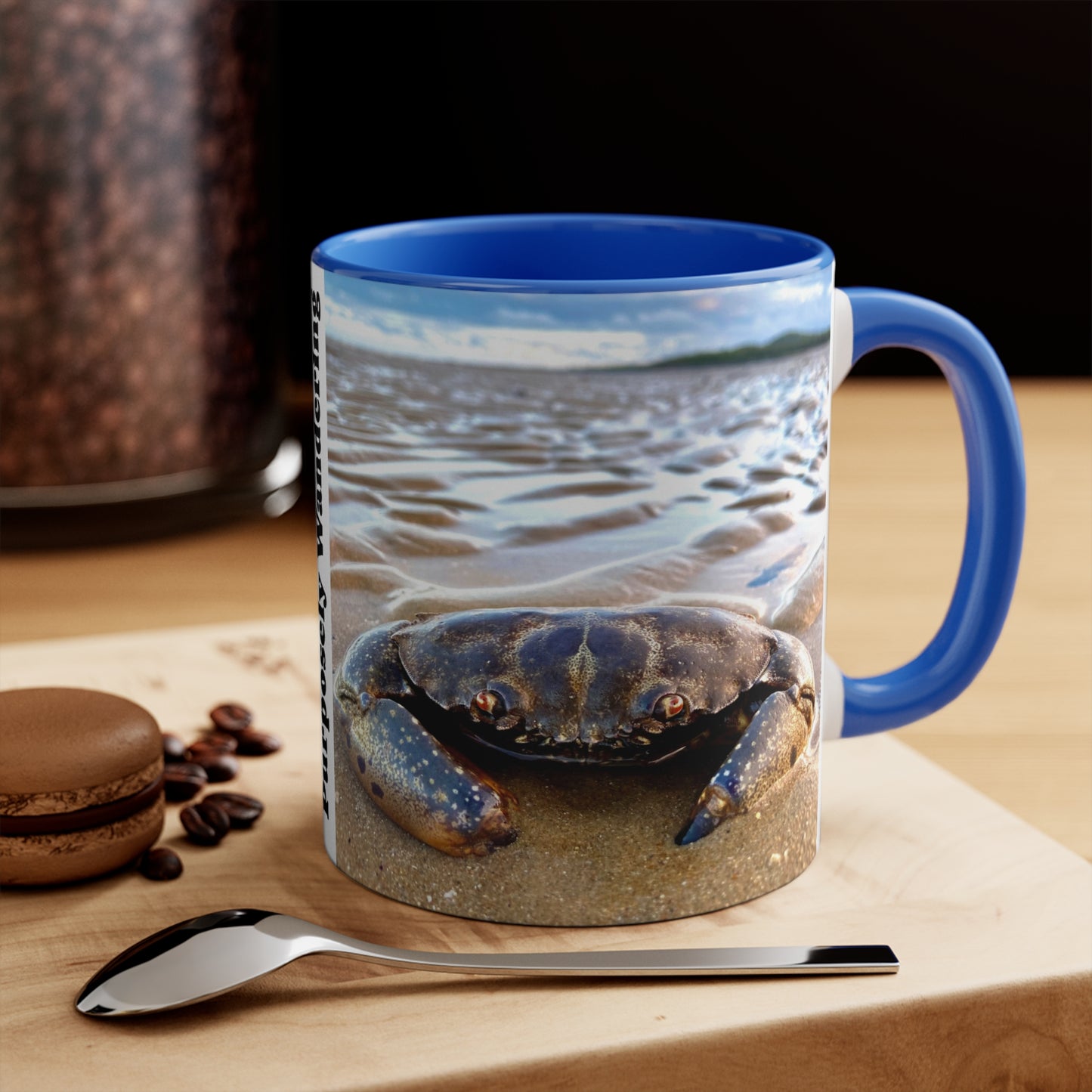 Beach Lovers- AUD PRINT Colorful Accent Mugs, 11oz