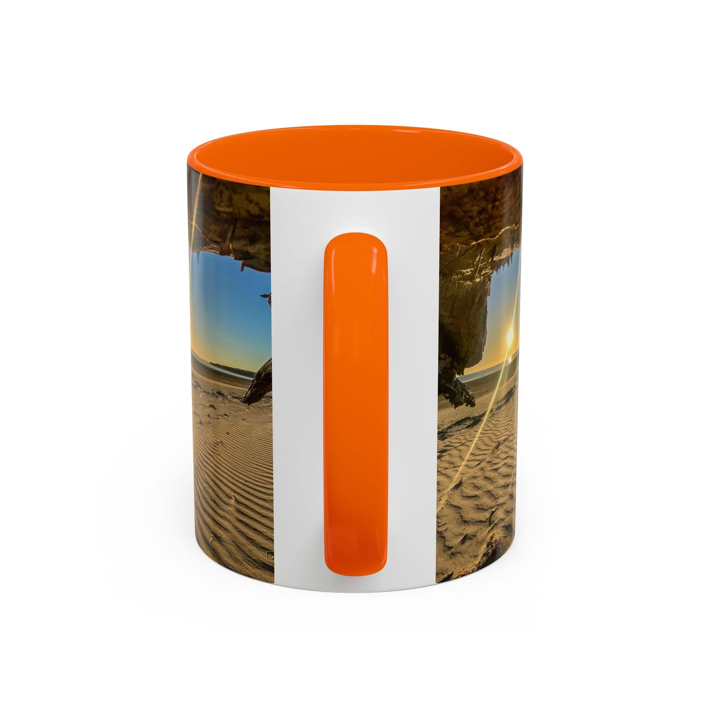 Purposely Wandering Accent Coffee Mug - Coastal Adventure Design - Perfect Gift for Nature Lovers
