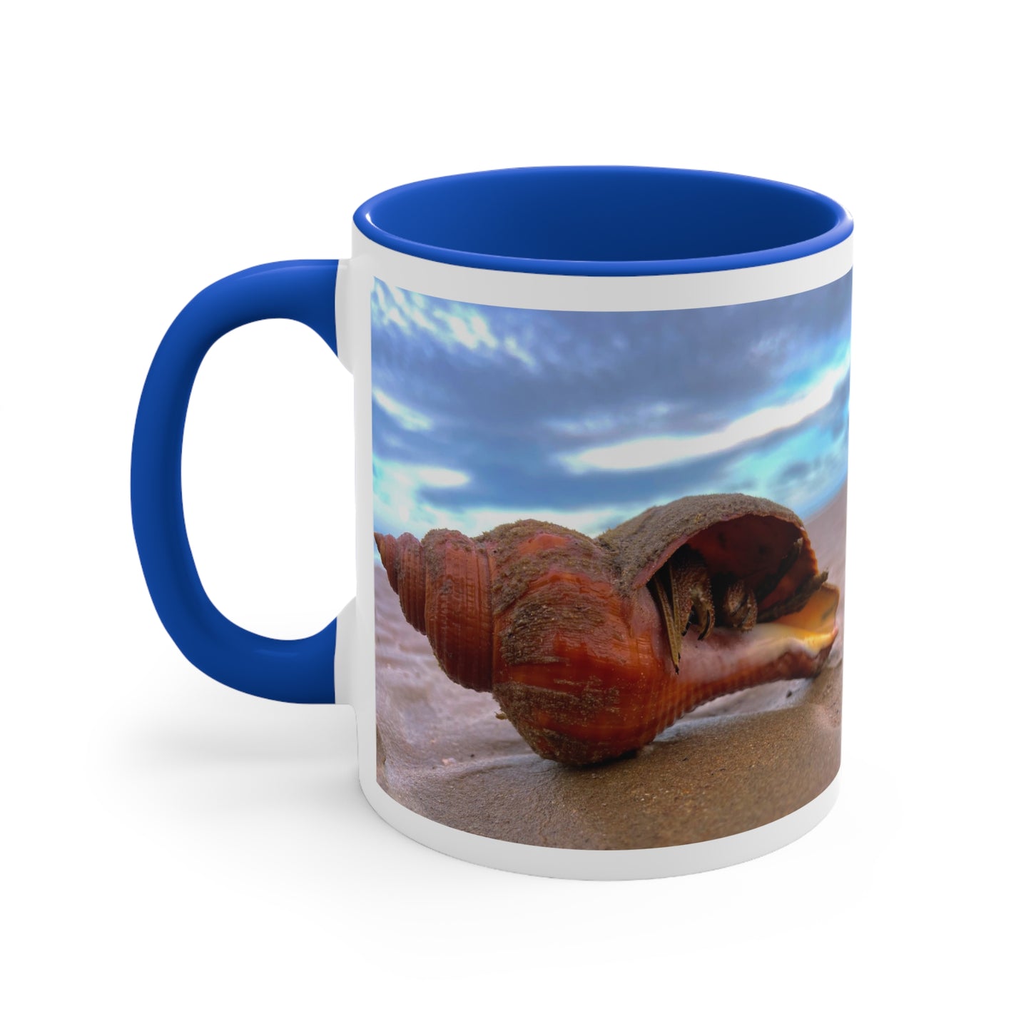 Beach Lovers range- AUD PRINT Colorful Accent Mugs, 11oz