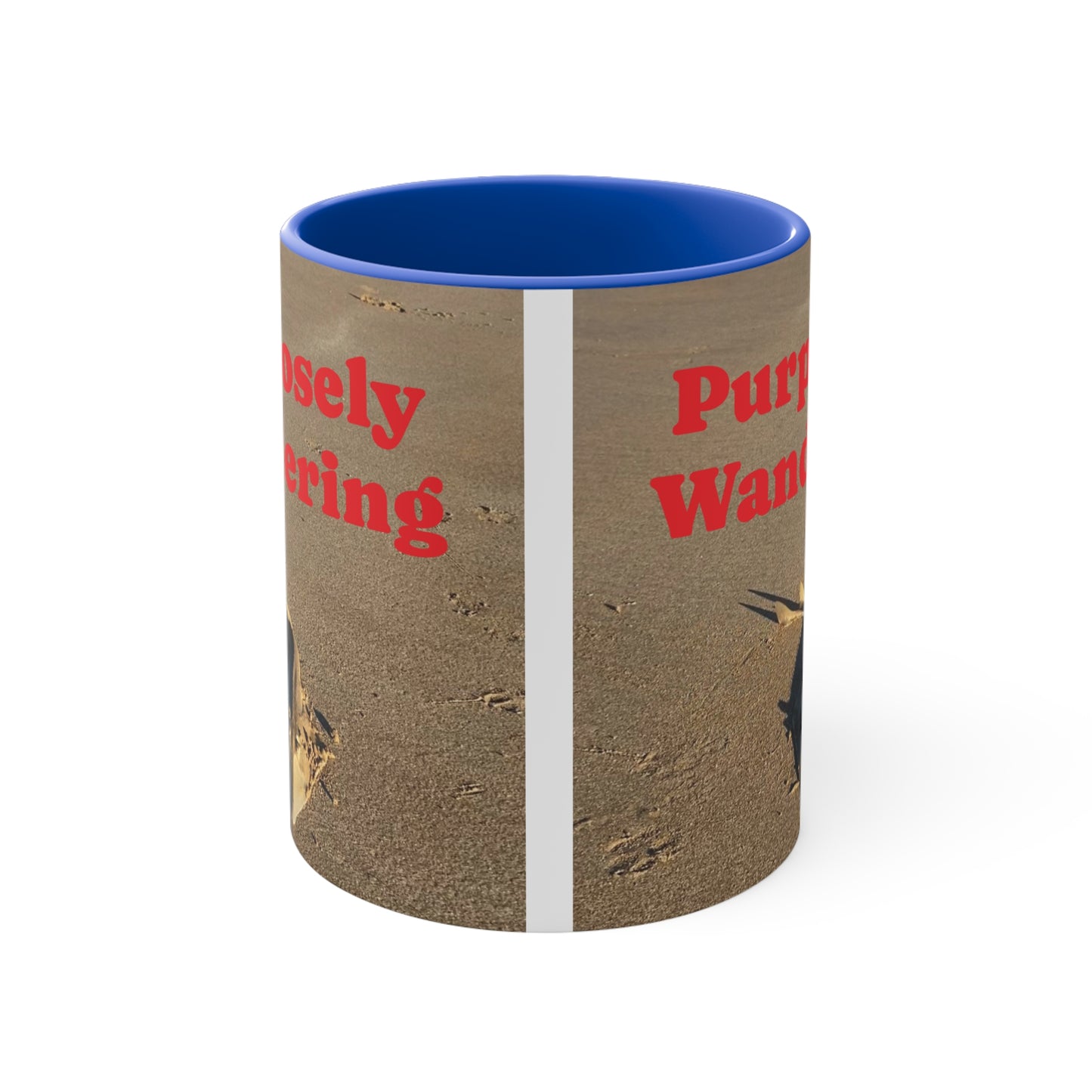 Fishing range- AUD PRINT Colorful Accent Mugs, 11oz