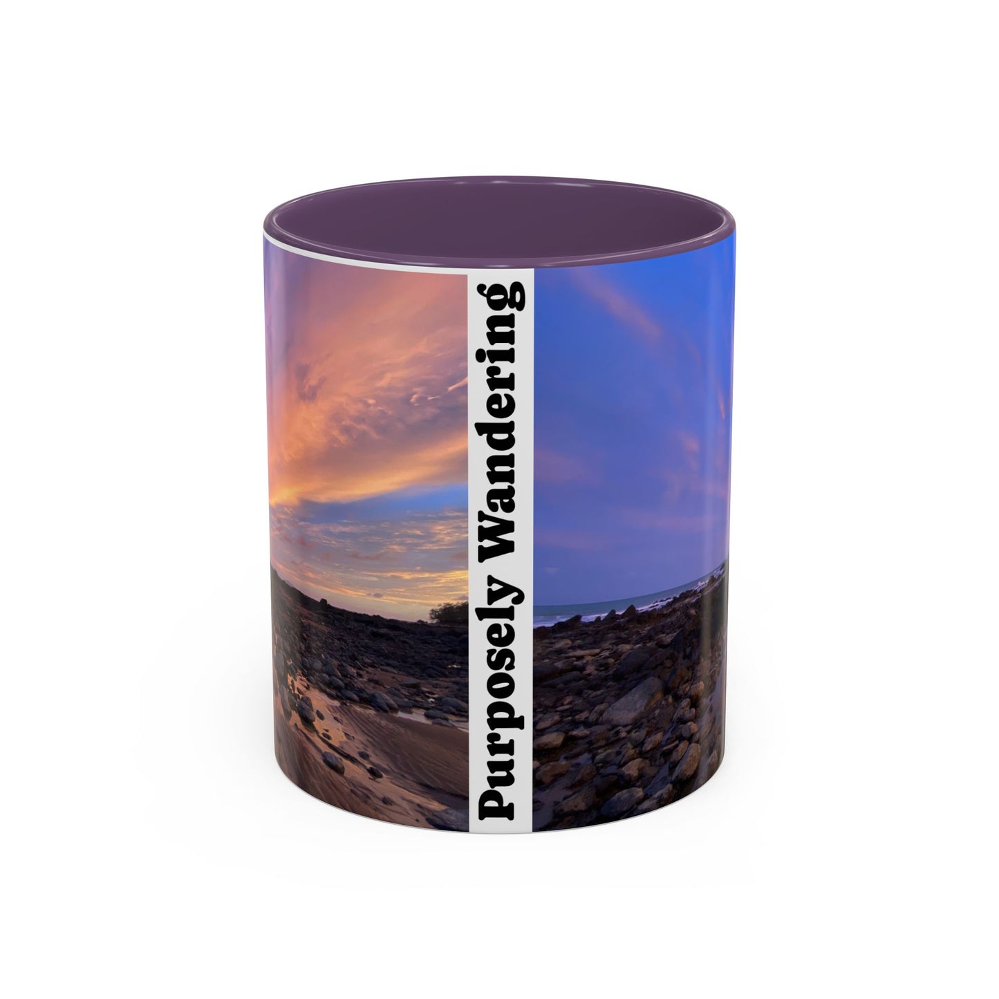 Purposefully Wandering Accent Coffee Mug - 11/15oz Scenic Design