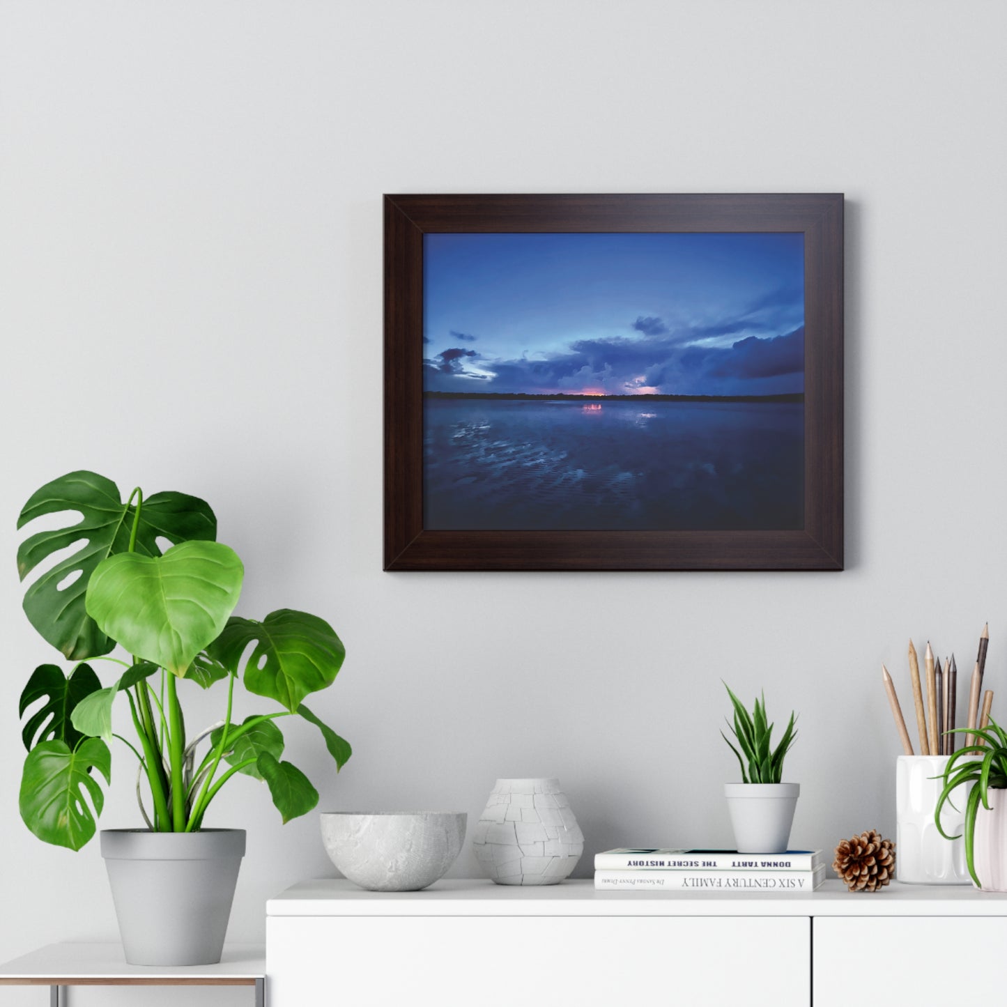 Beach Lovers range- Framed Horizontal Poster