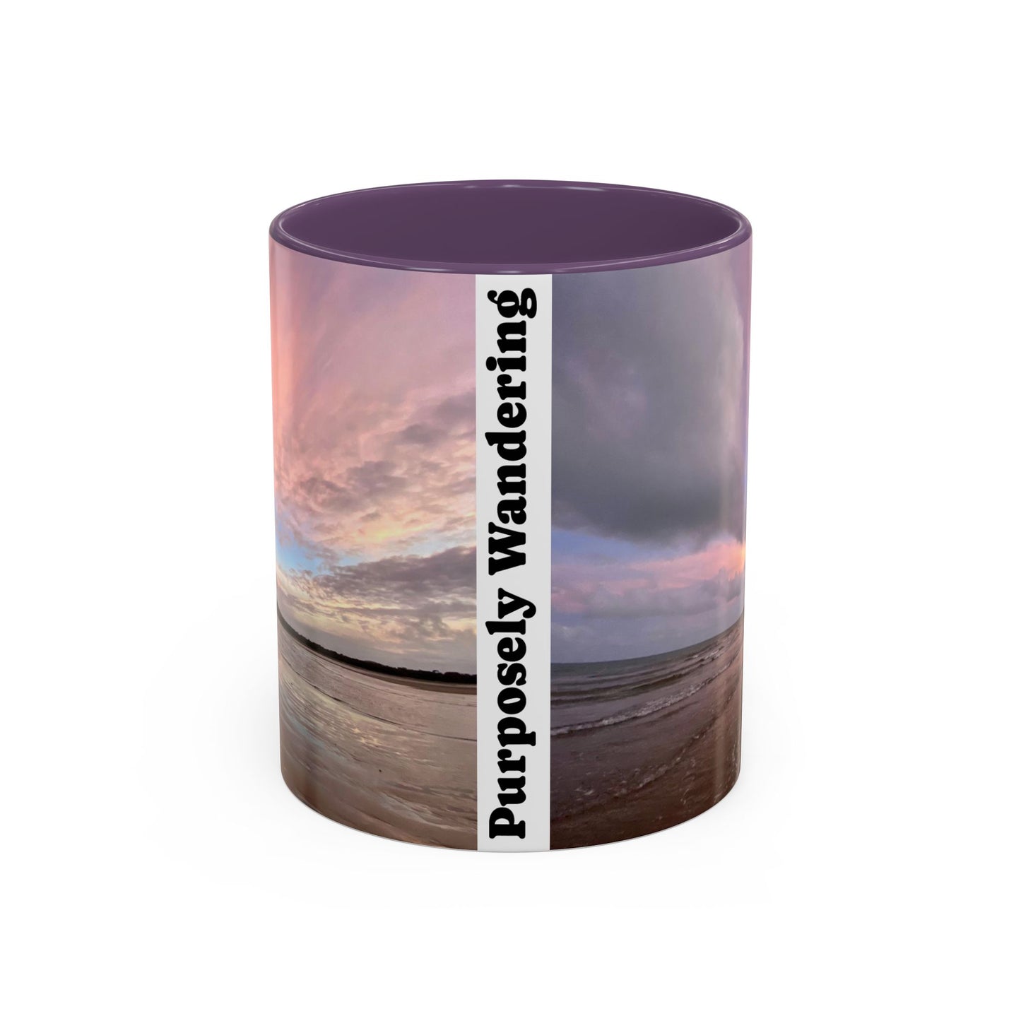 Purposely Wandering Accent Coffee Mug - 11/15oz - Perfect Gift for Beach Lovers