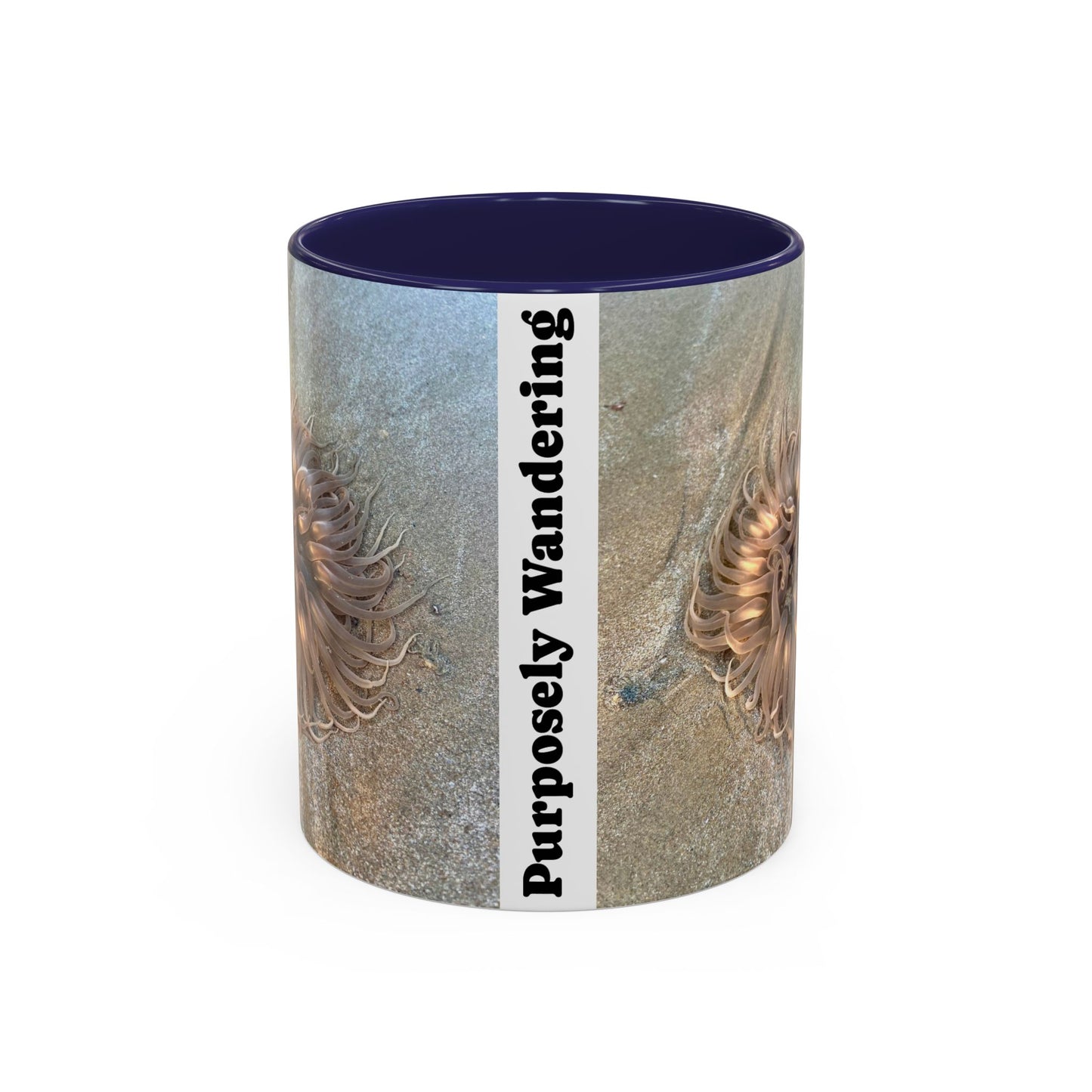Purposely Wandering Accent Coffee Mug - Unique 11oz & 15oz Drinkware for Nature Lovers