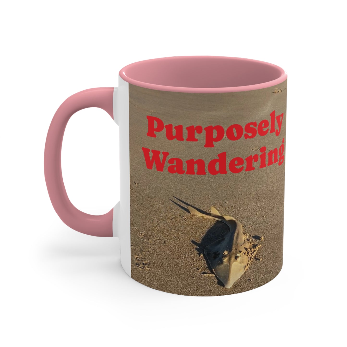 Fishing range- AUD PRINT Colorful Accent Mugs, 11oz