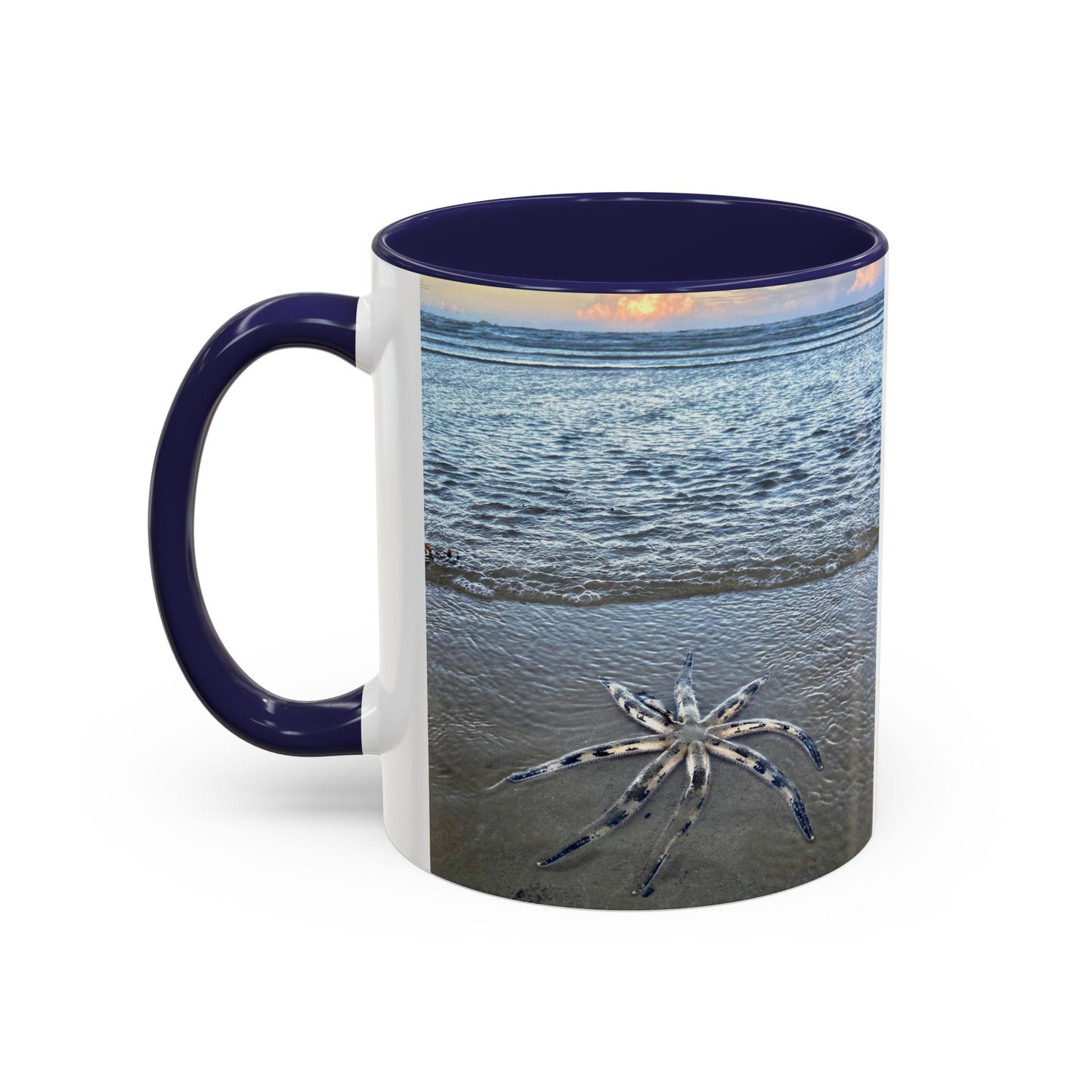 Purposely Wandering Accent Coffee Mug - 11oz & 15oz Ocean Vibe Mug for Beach Lovers