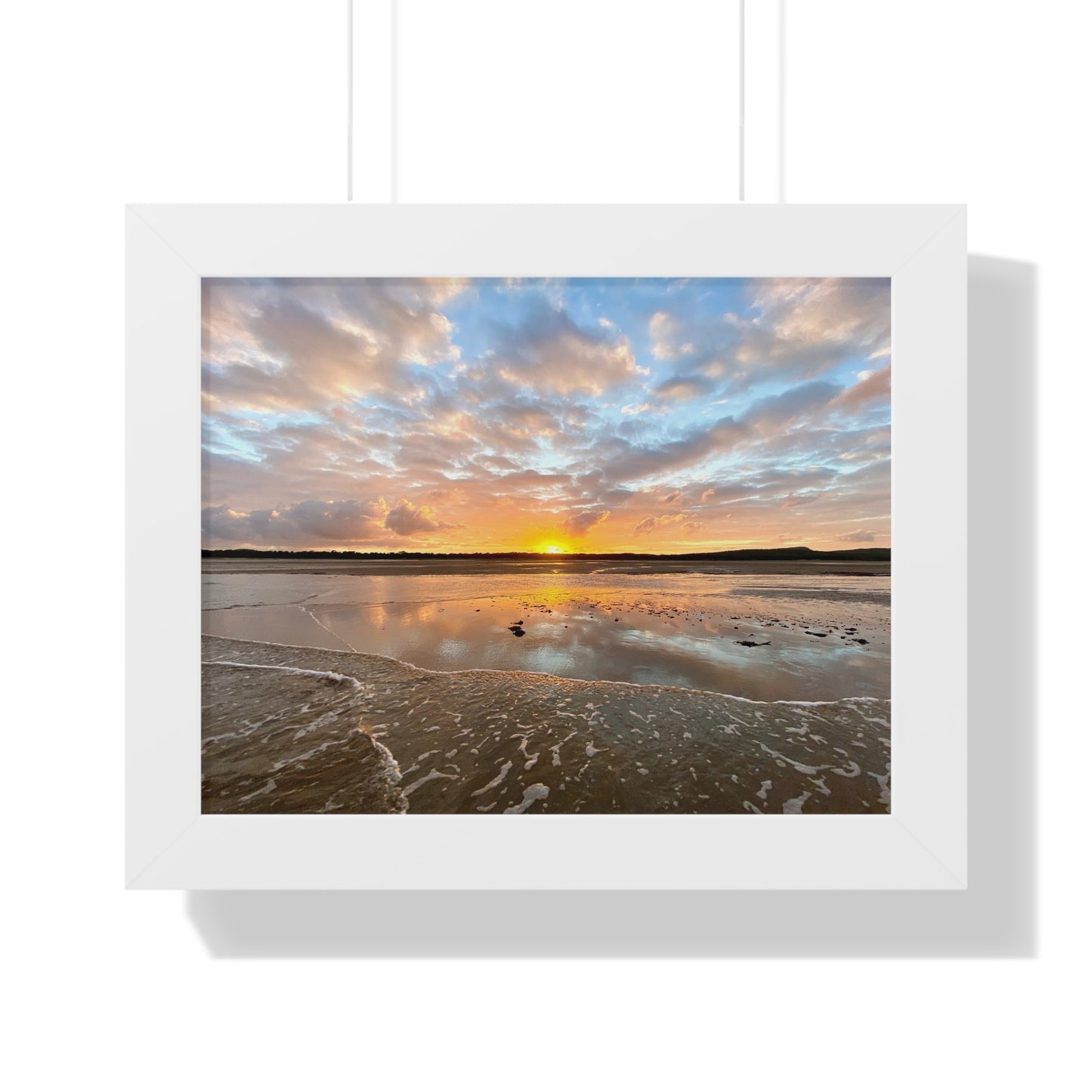 Beach Lovers range- Framed Horizontal Poster