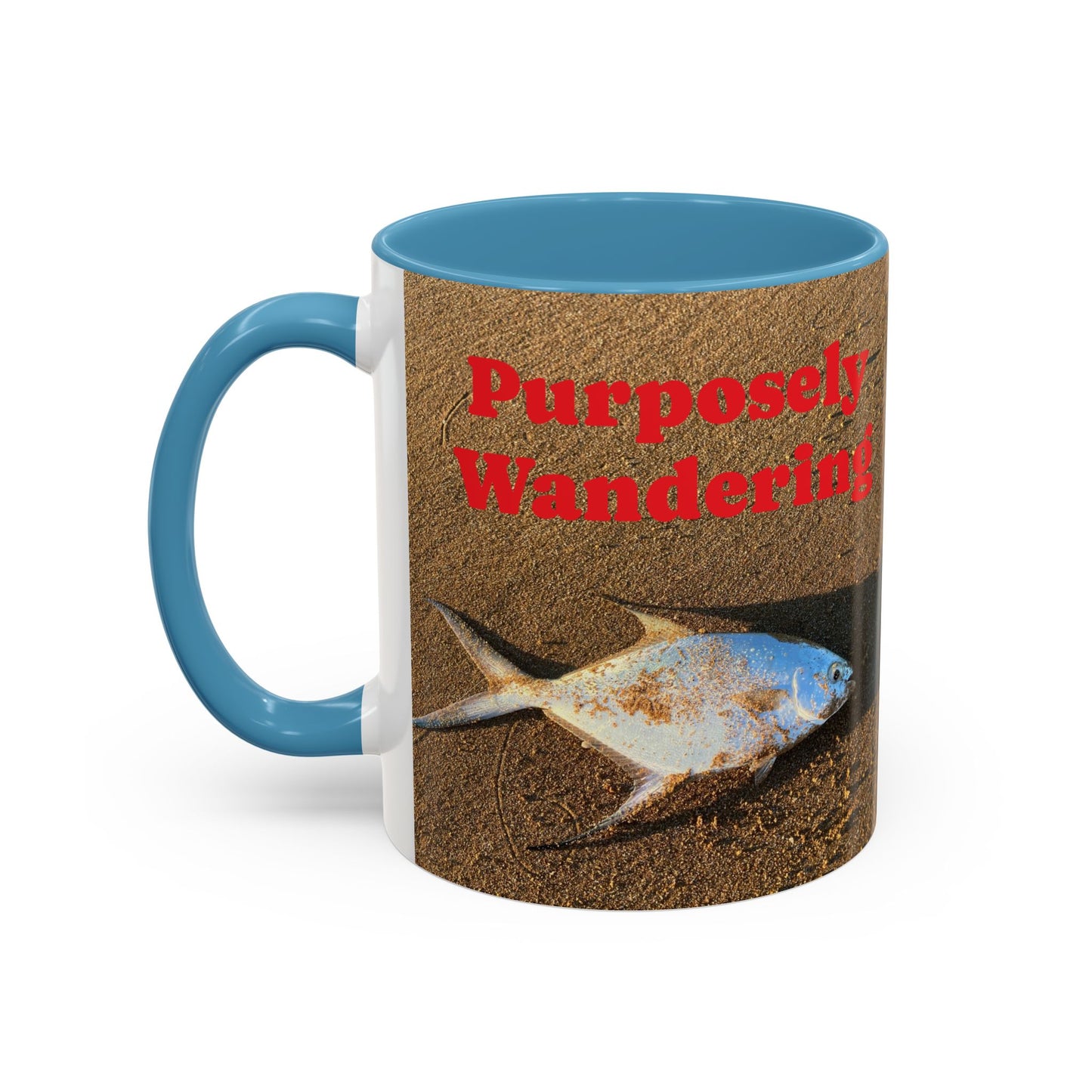 Fishing- Dart Accent Coffee Mug (11, 15oz)