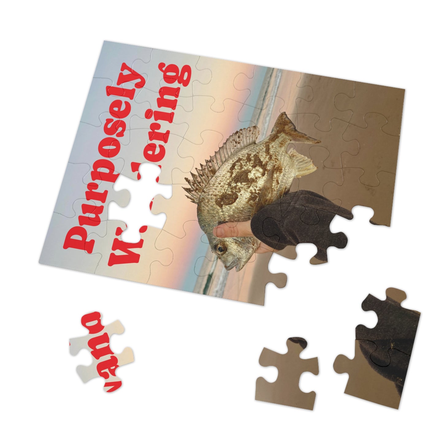 Fishing range- Jigsaw Puzzle (30, 110, 252, 500,1000-Piece)