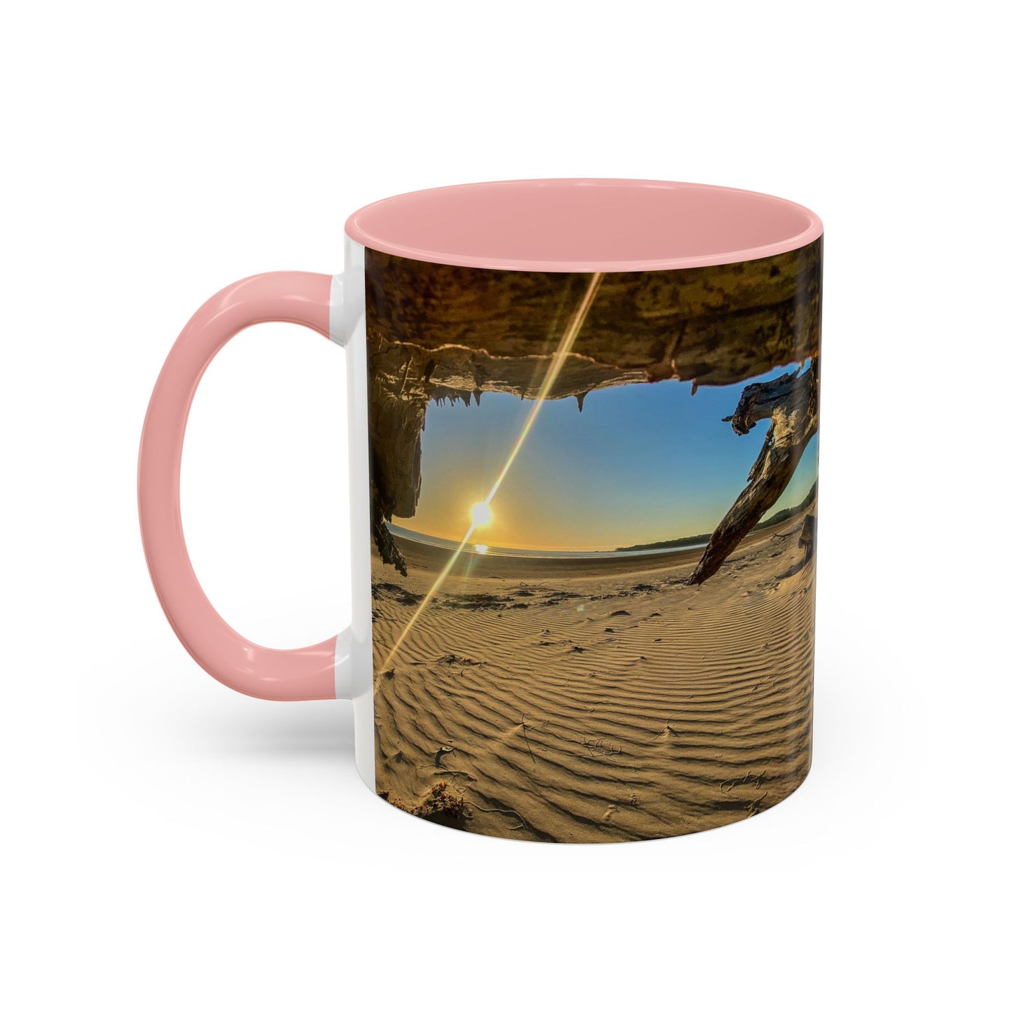 Purposely Wandering Accent Coffee Mug - Coastal Adventure Design - Perfect Gift for Nature Lovers