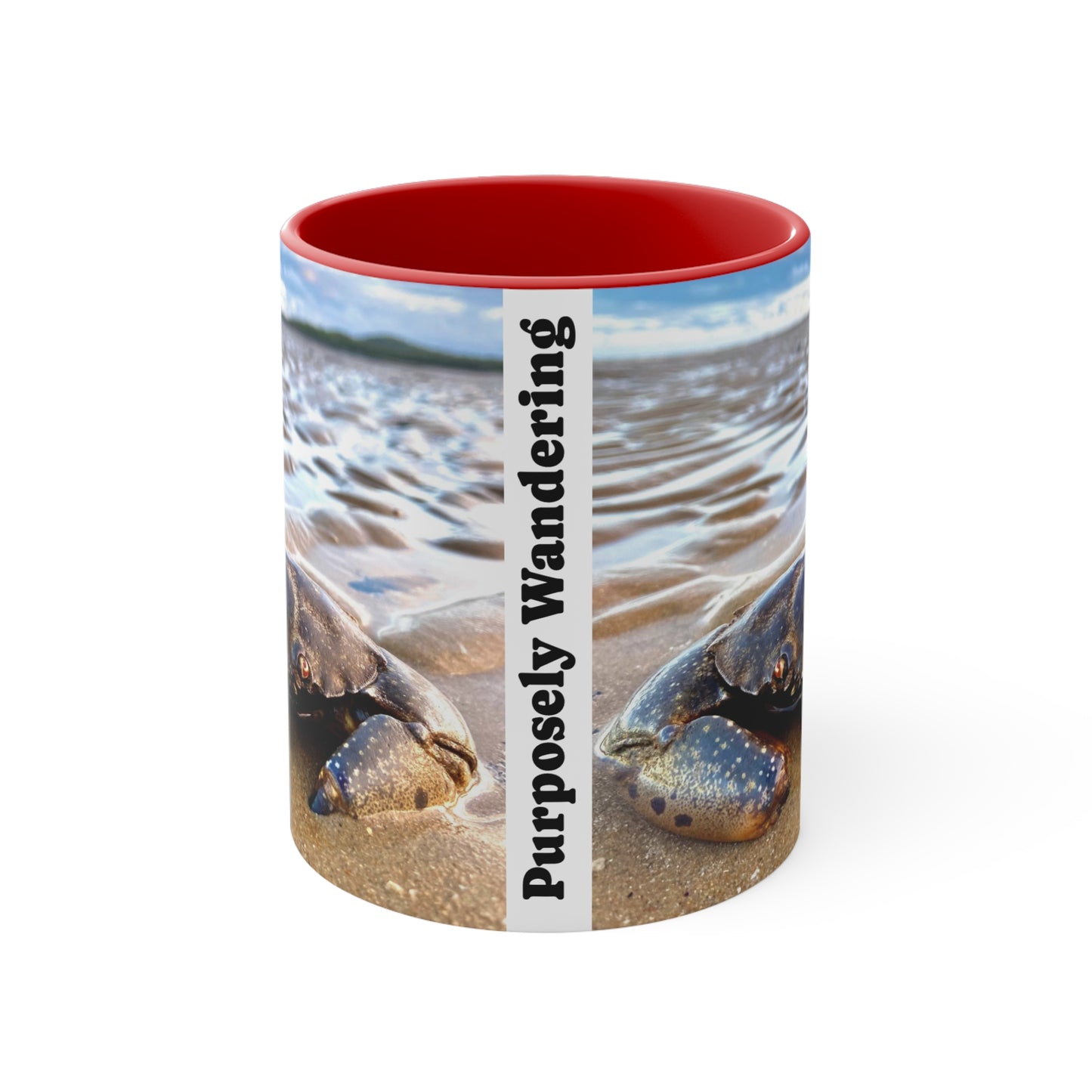 Beach Lovers- AUD PRINT Colorful Accent Mugs, 11oz