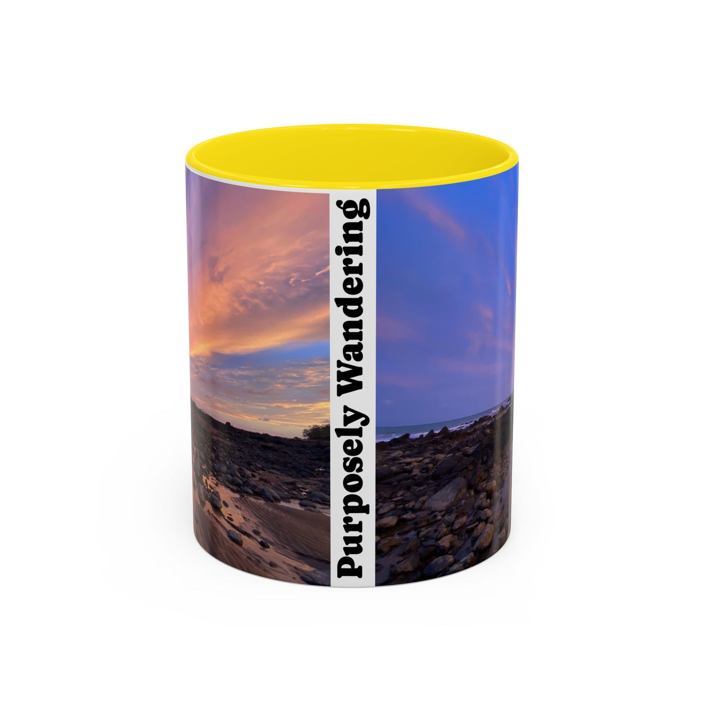 Purposefully Wandering Accent Coffee Mug - 11/15oz Scenic Design