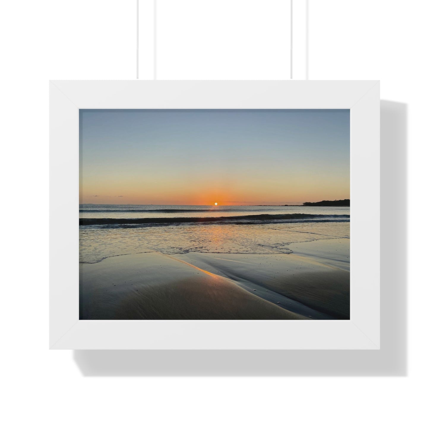 Beach Lovers range- Framed Horizontal Poster