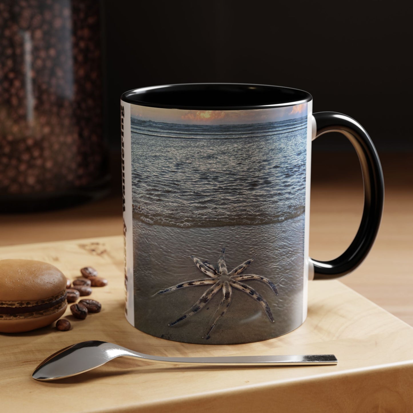 Purposely Wandering Accent Coffee Mug - 11oz & 15oz Ocean Vibe Mug for Beach Lovers