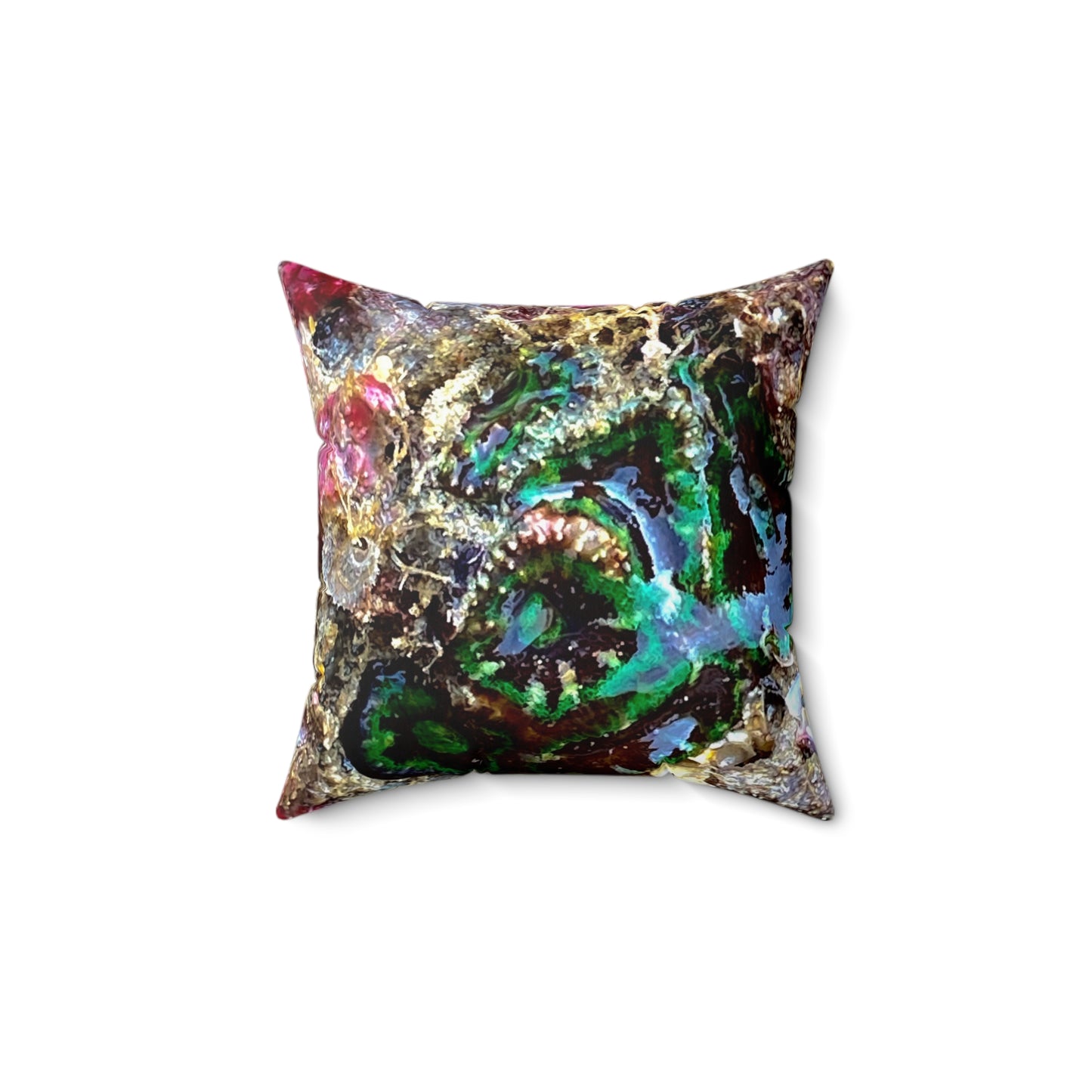 Reef range- Spun Polyester Square Pillow