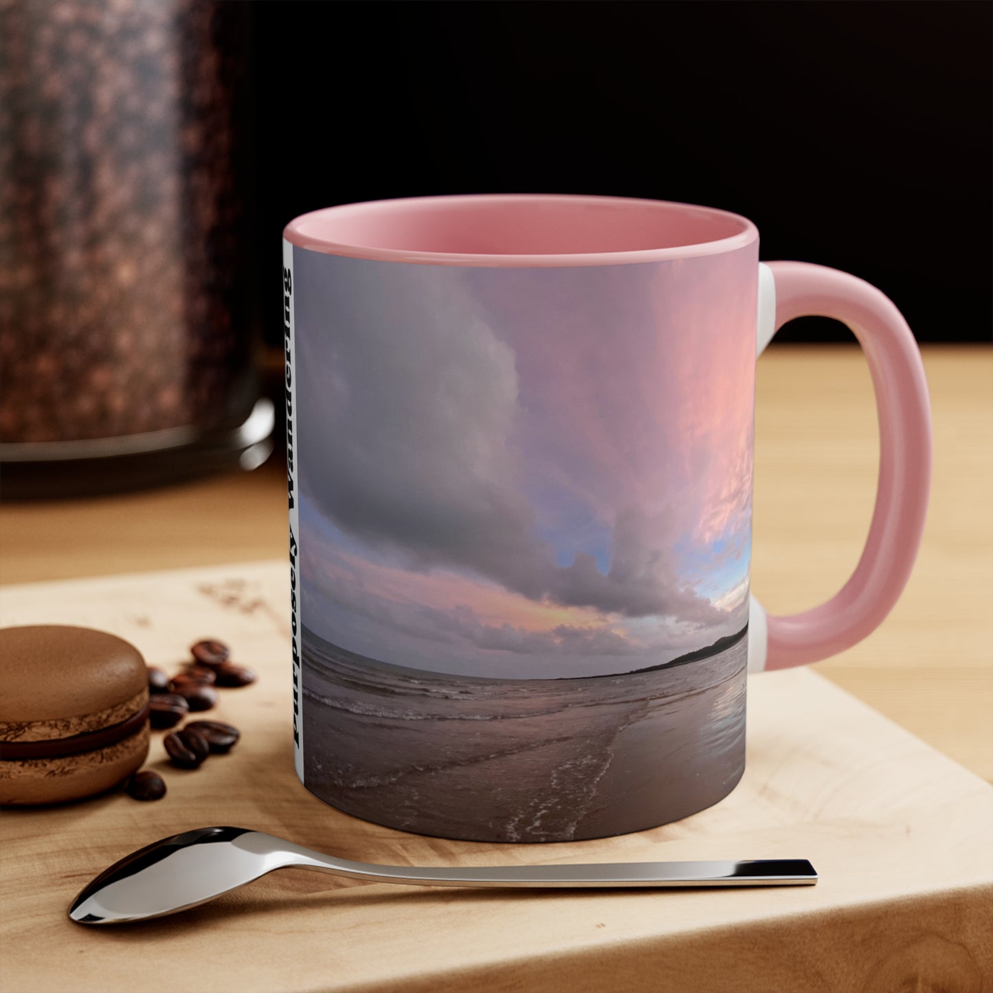 Beach Lovers range - AUD PRINT Colorful Accent Mugs, 11oz