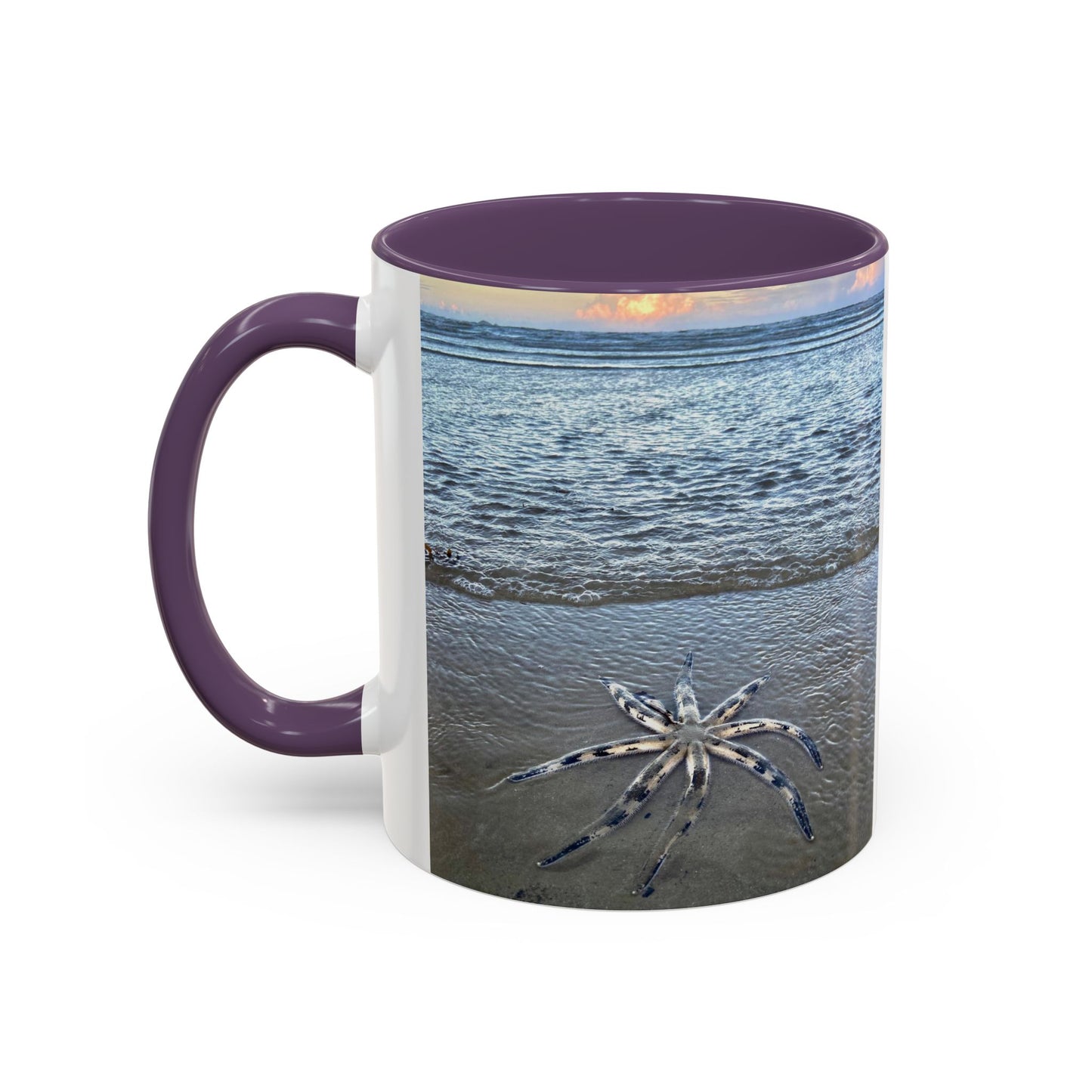 Purposely Wandering Accent Coffee Mug - 11oz & 15oz Ocean Vibe Mug for Beach Lovers