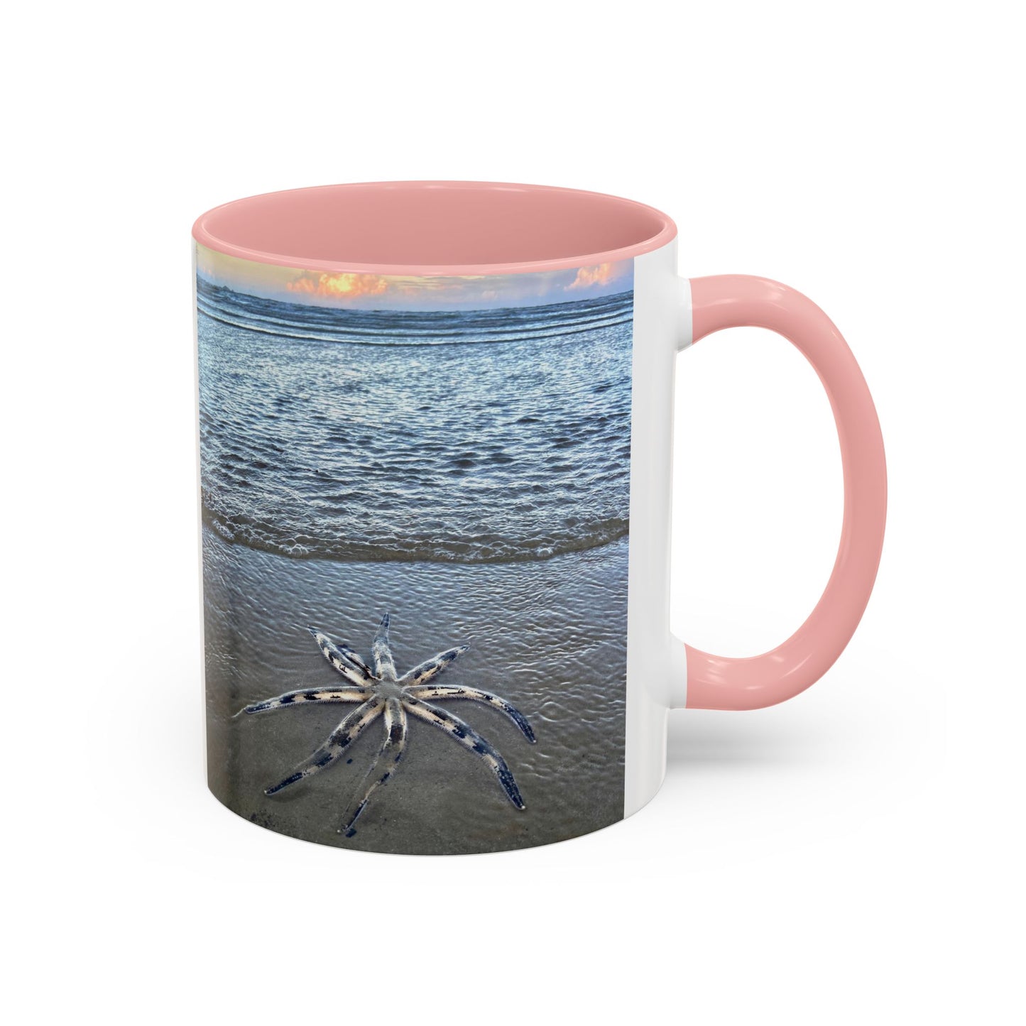 Purposely Wandering Accent Coffee Mug - 11oz & 15oz Ocean Vibe Mug for Beach Lovers