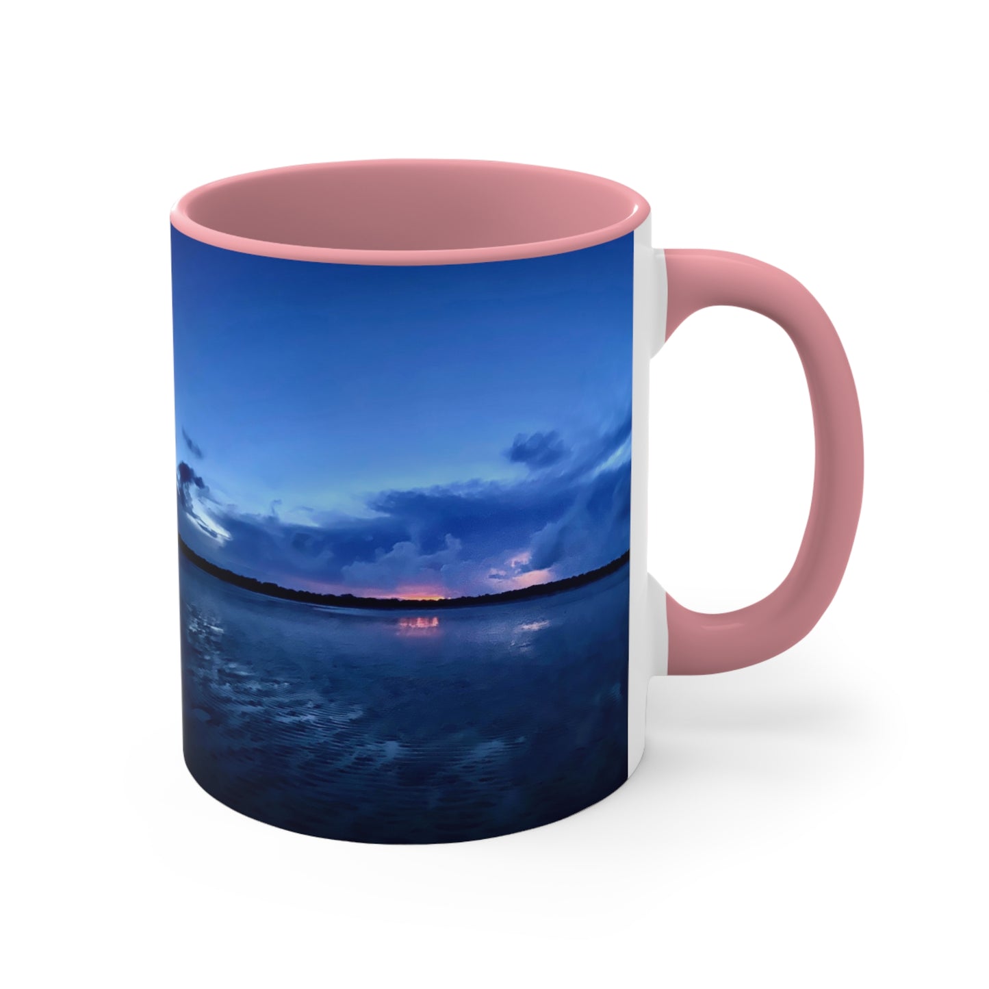 Beach Lovers range- AUD PRINT Colorful Accent Mugs, 11oz