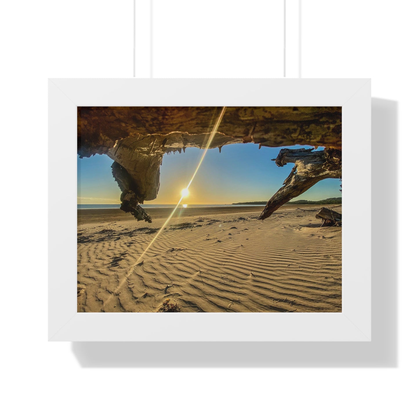 Beach Lovers range- Framed Horizontal Poster