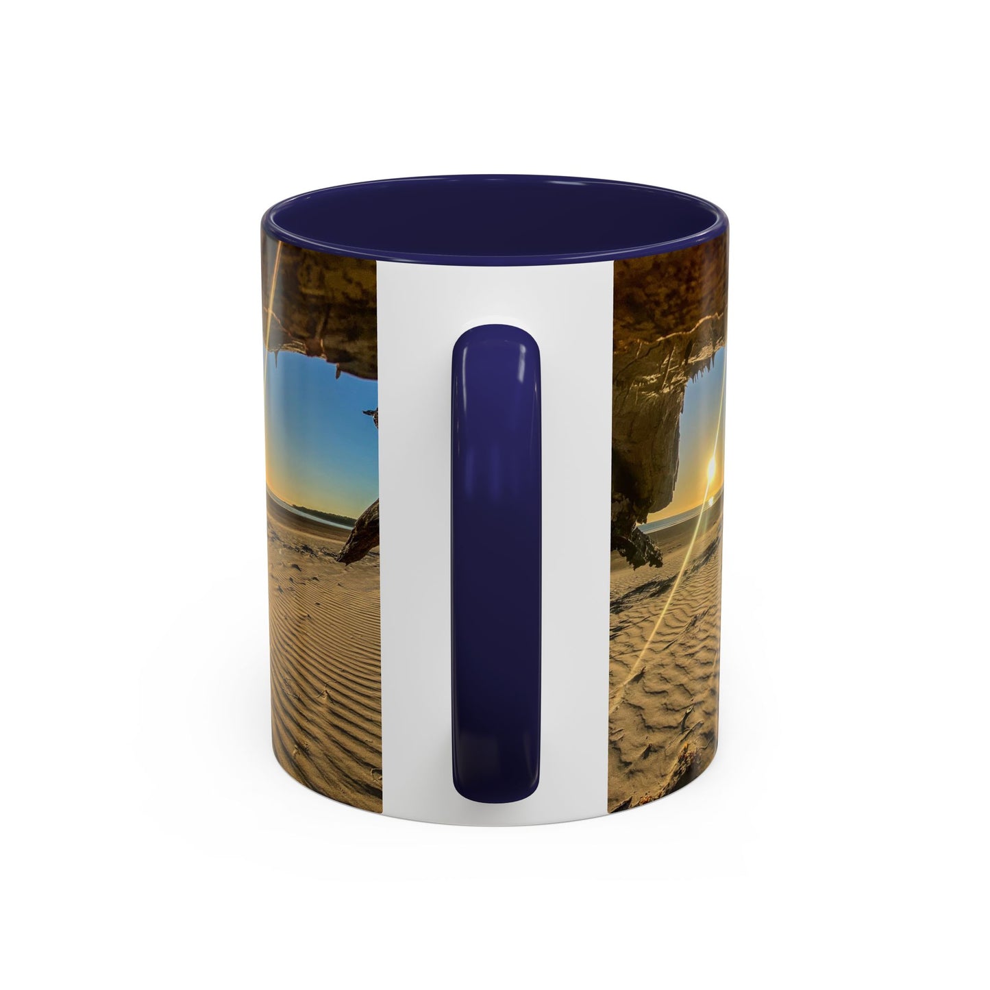 Purposely Wandering Accent Coffee Mug - Coastal Adventure Design - Perfect Gift for Nature Lovers
