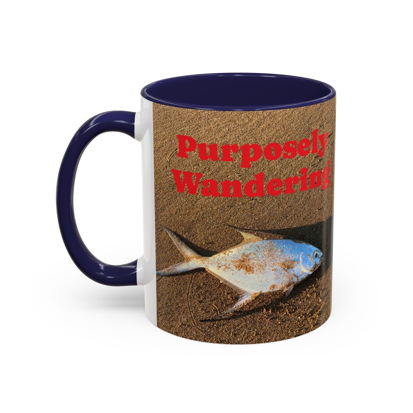 Fishing- Dart Accent Coffee Mug (11, 15oz)