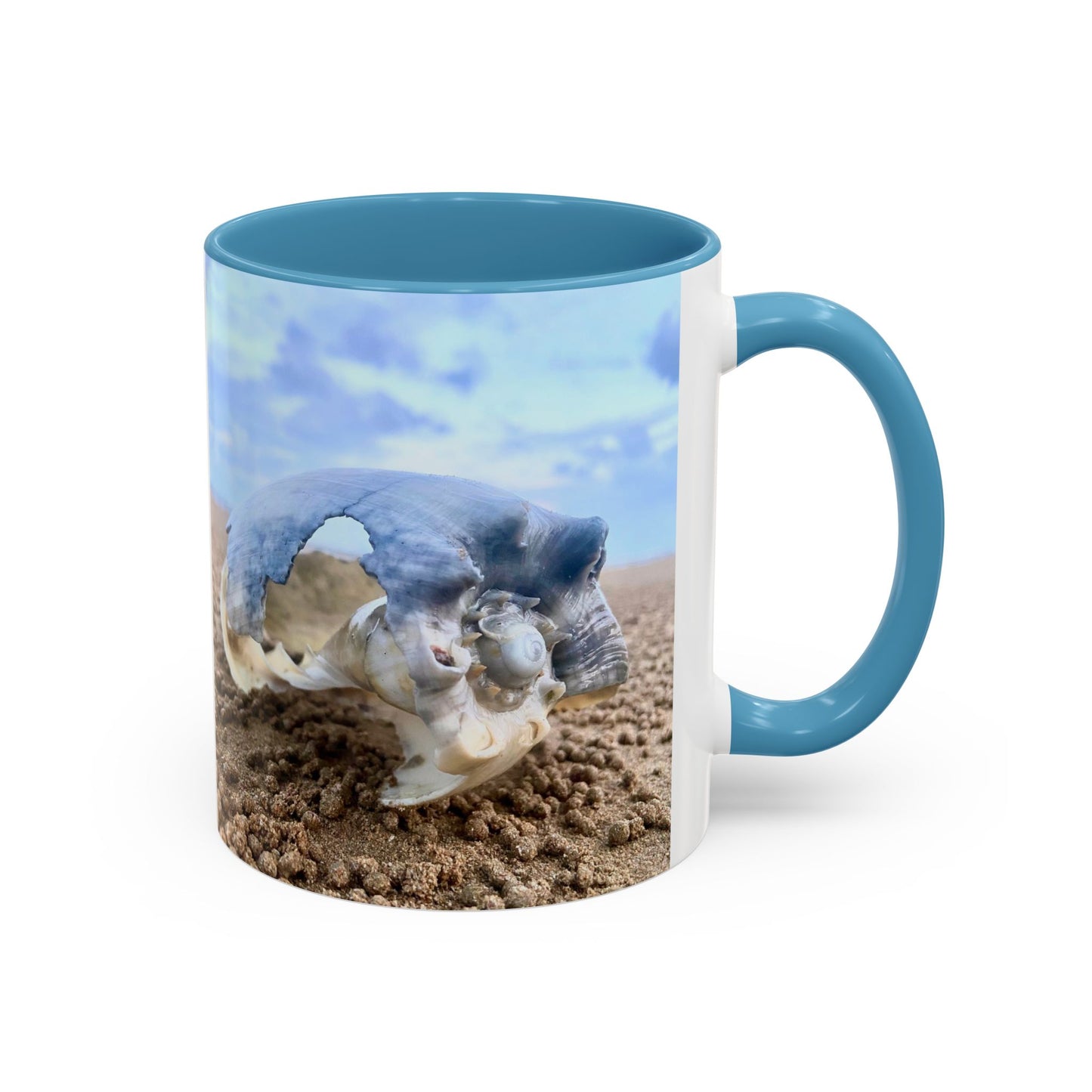 Purposely Wandering Shell Coffee Mug - Beach Vibes | Perfect Gift for Nature Lovers