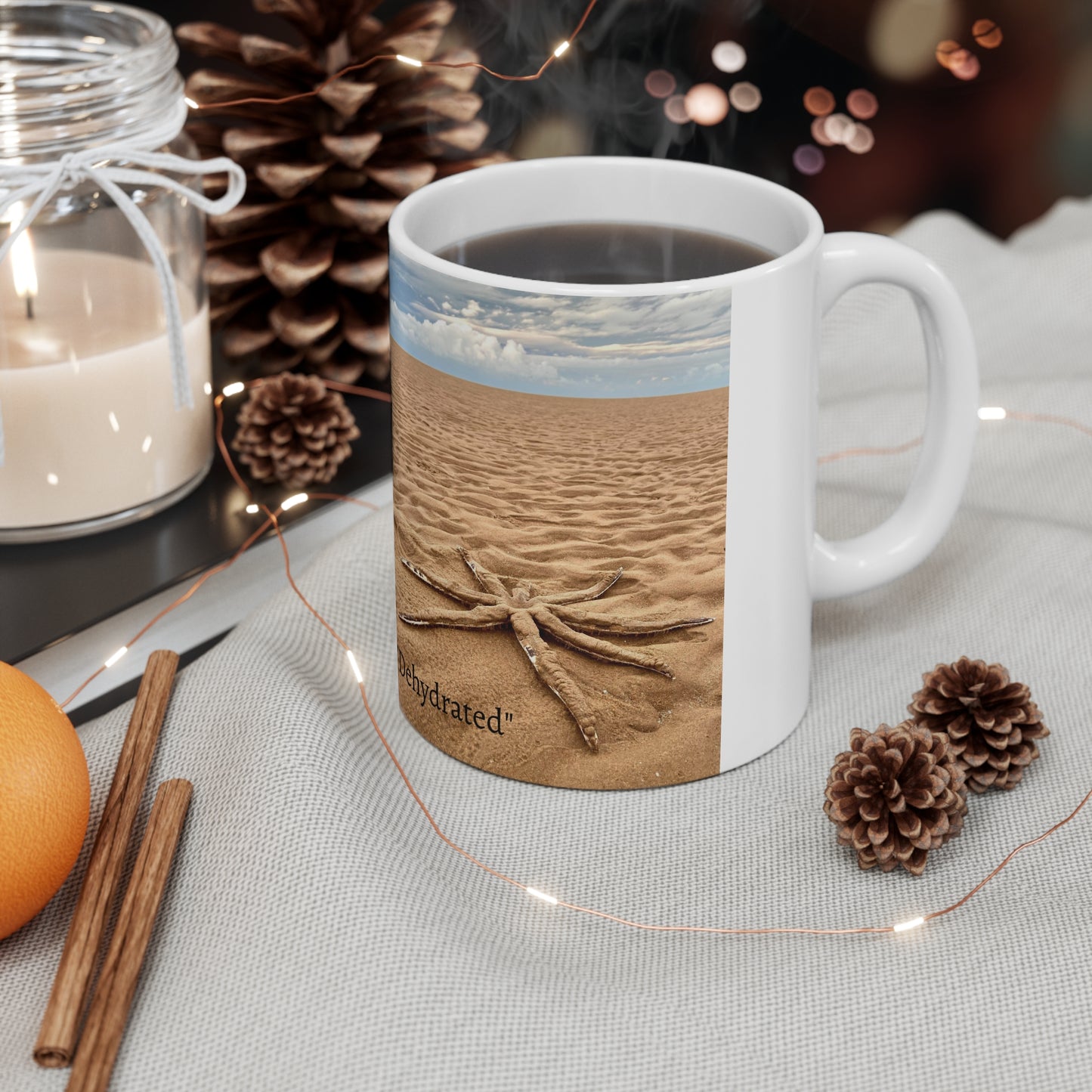 “Dehydrated” Ceramic Coffee Cups, 11oz, 15oz