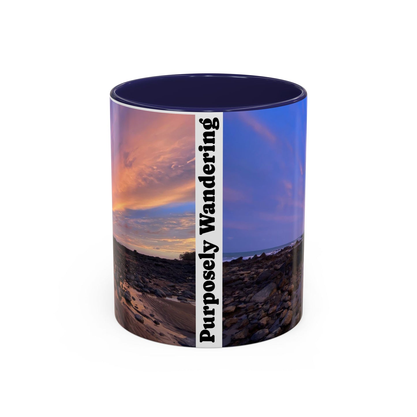 Purposefully Wandering Accent Coffee Mug - 11/15oz Scenic Design