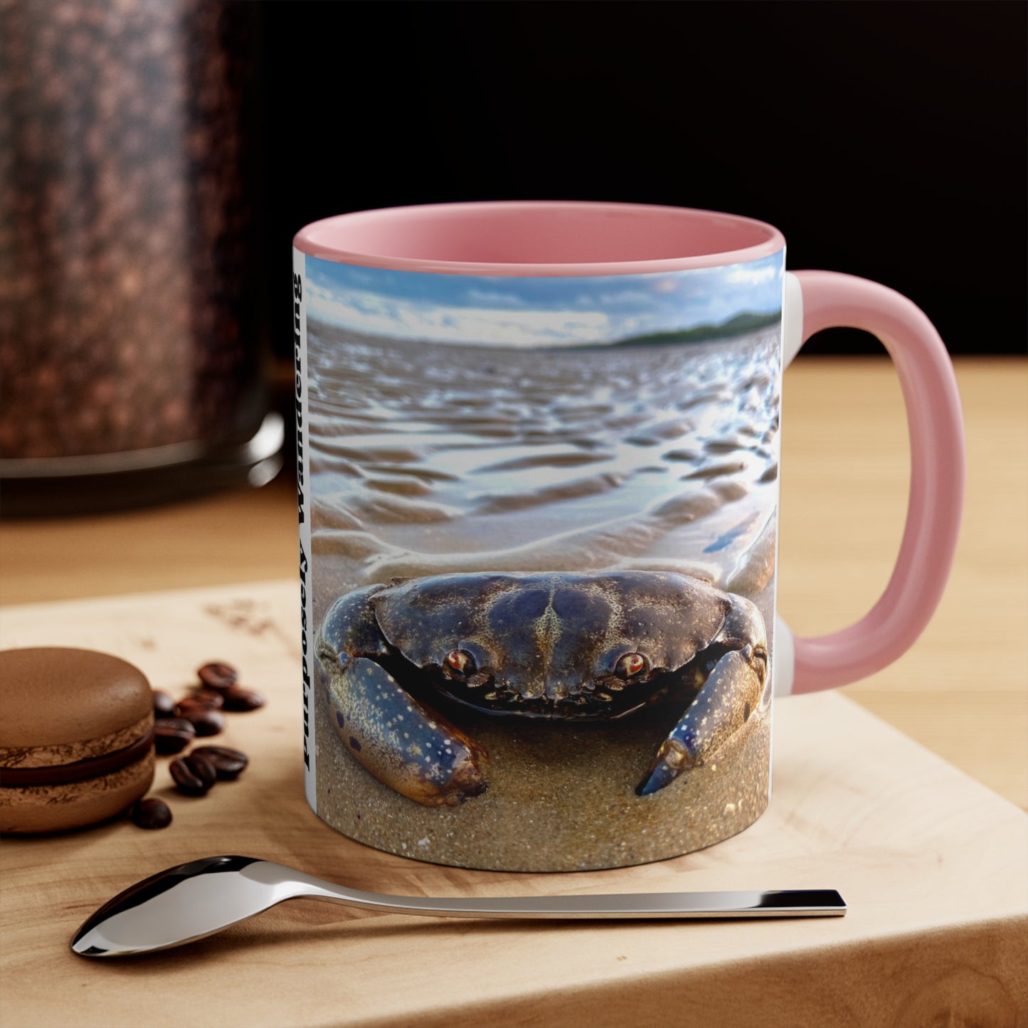 Beach Lovers- AUD PRINT Colorful Accent Mugs, 11oz