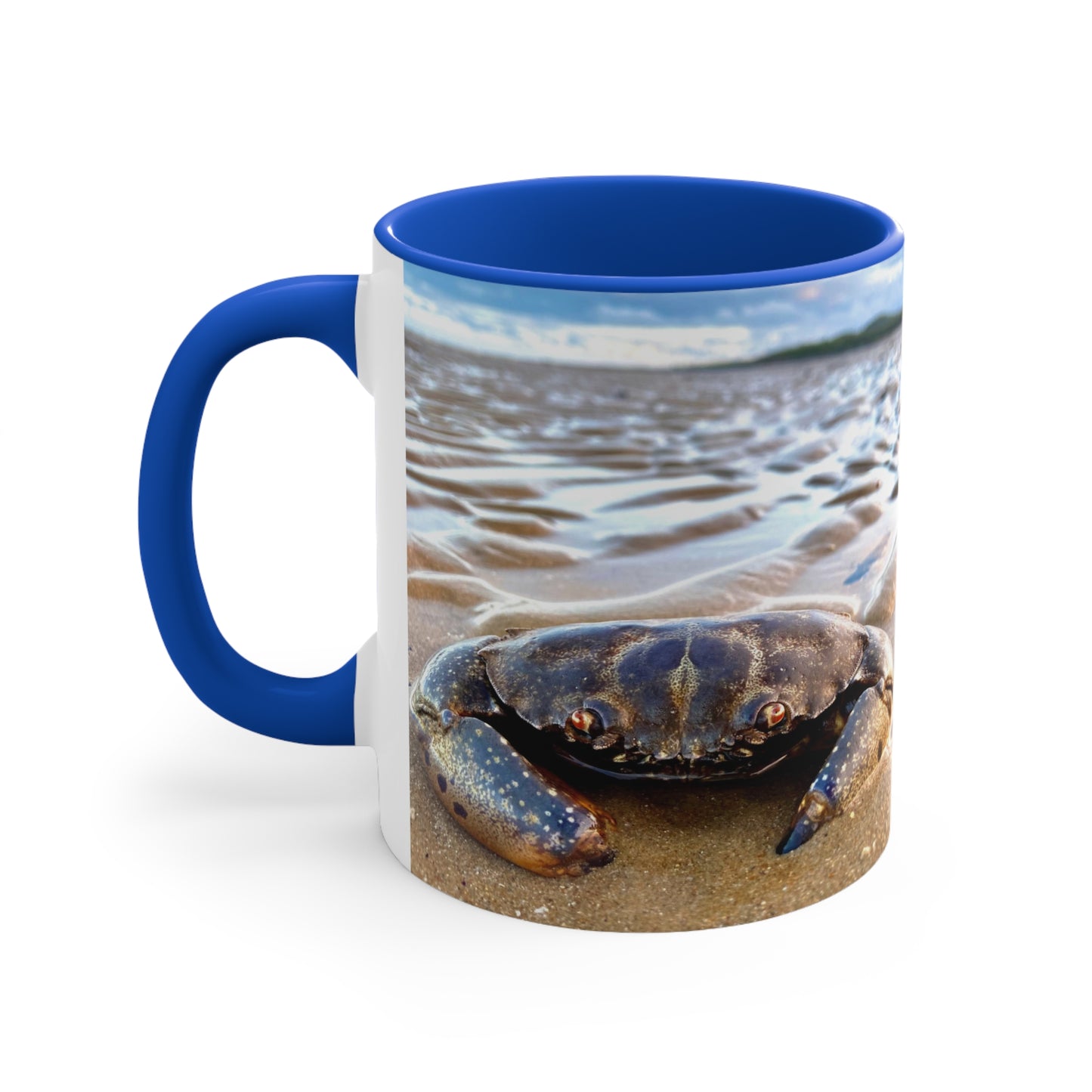 Beach Lovers- AUD PRINT Colorful Accent Mugs, 11oz
