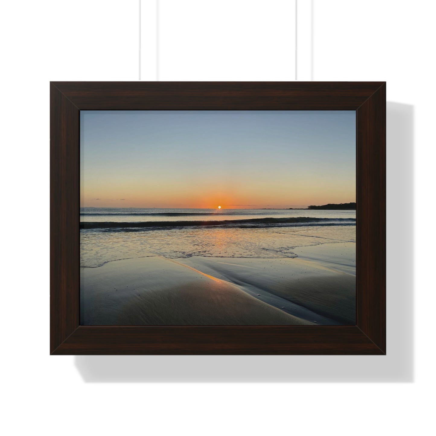 Beach Lovers range- Framed Horizontal Poster