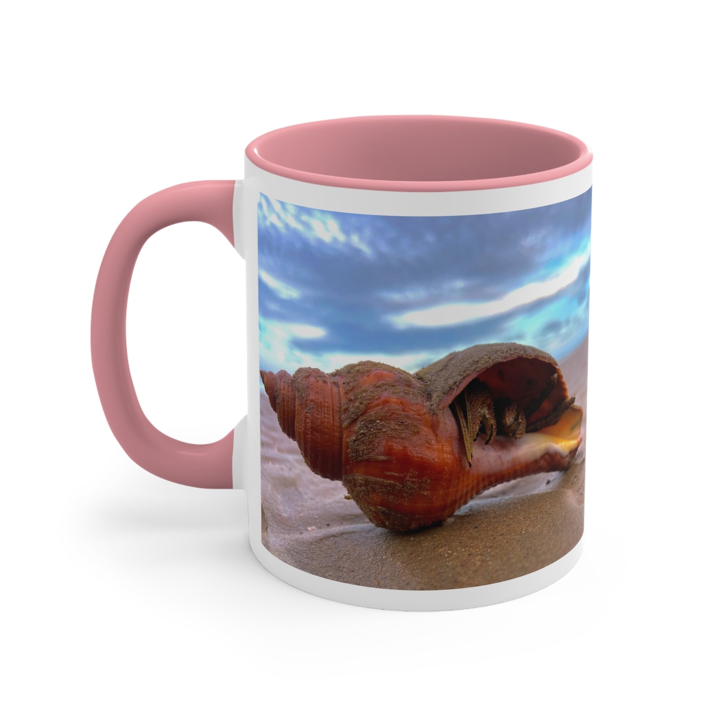 Beach Lovers range- AUD PRINT Colorful Accent Mugs, 11oz