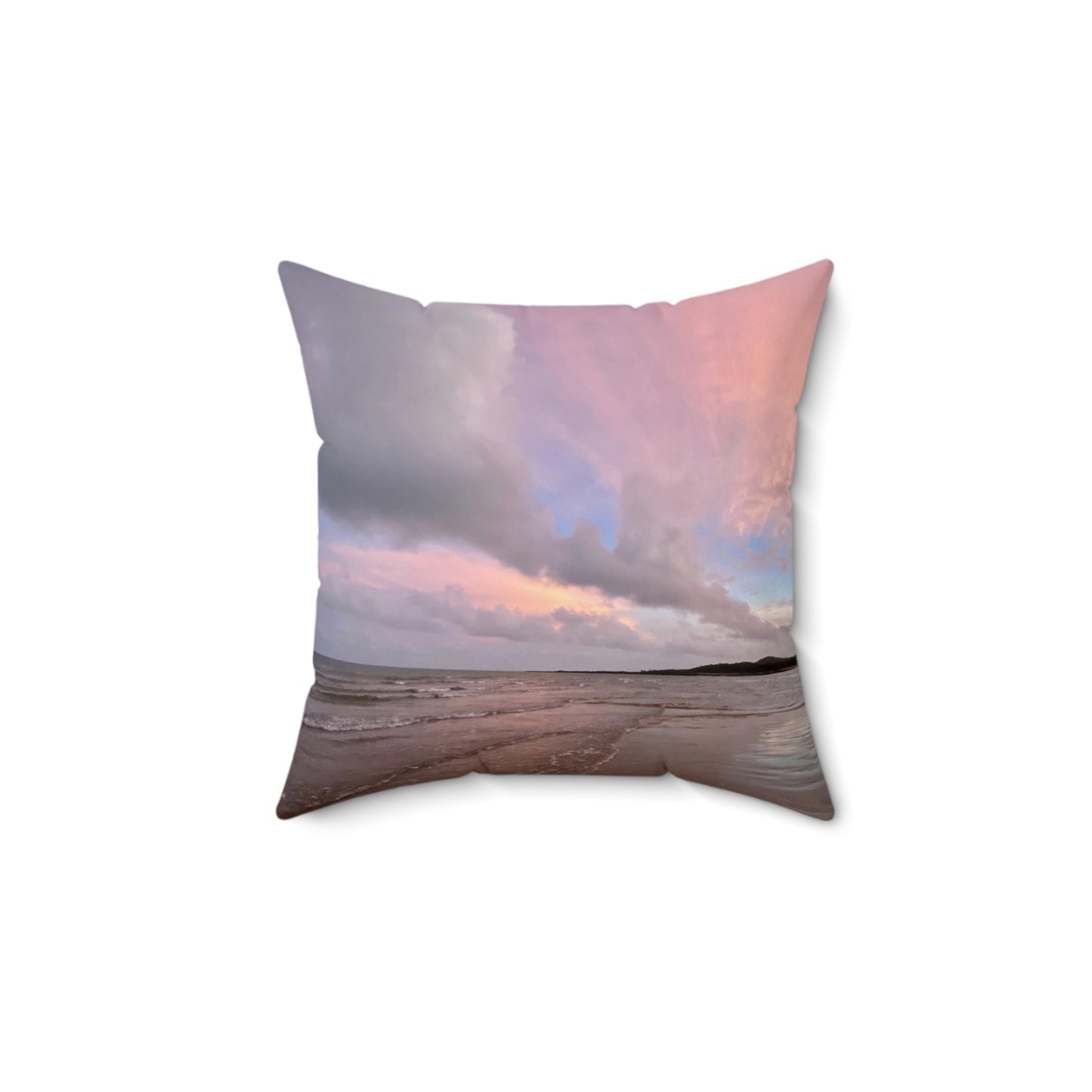 Beach Lovers range- Spun Polyester Square Pillow