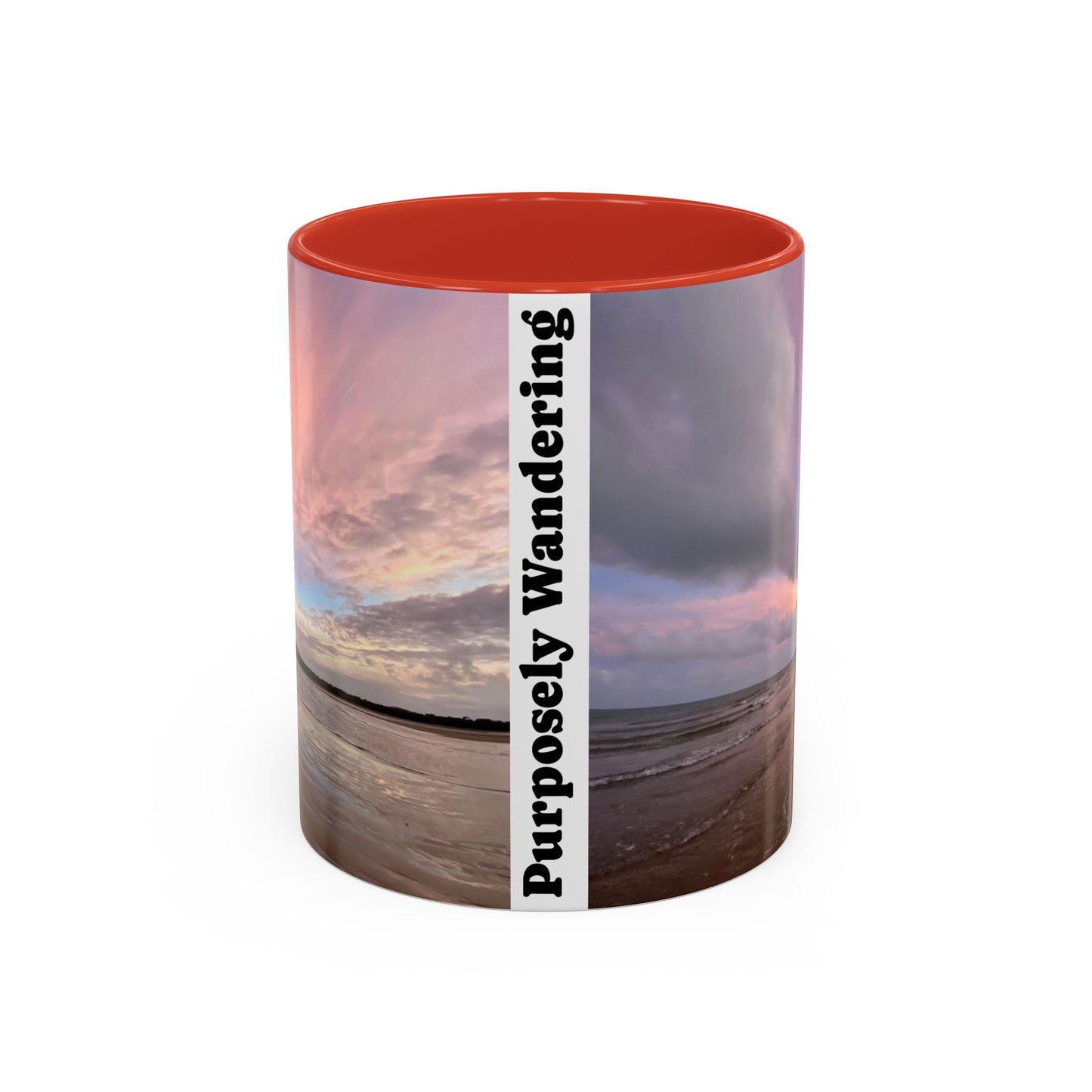 Purposely Wandering Accent Coffee Mug - 11/15oz - Perfect Gift for Beach Lovers
